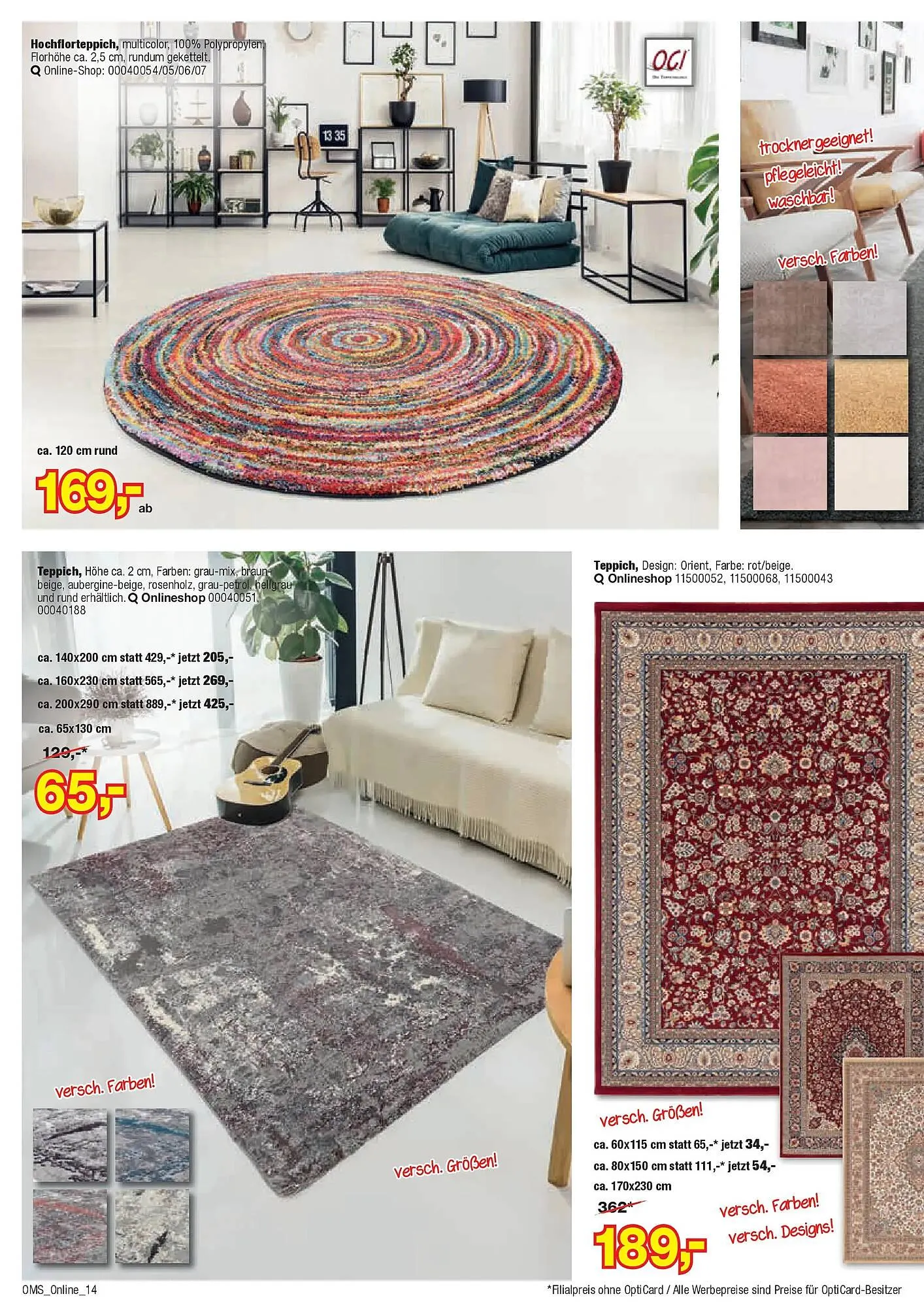 Opti Wohnwelt Prospekt von 21. März bis 1. April 2026 - Prospekt seite 14