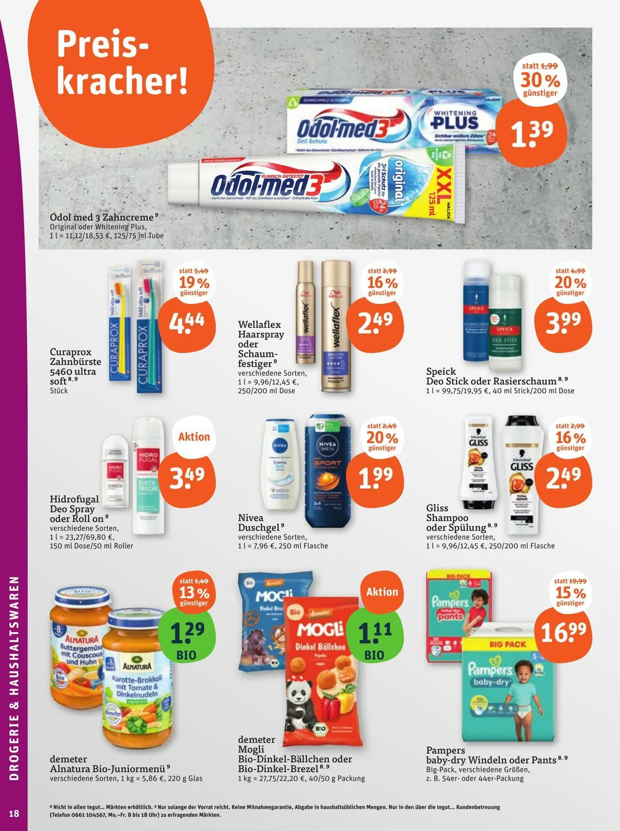 Tegut Aktueller Prospekt von 14. Juli bis 20. Juli 2025 - Prospekt seite 20