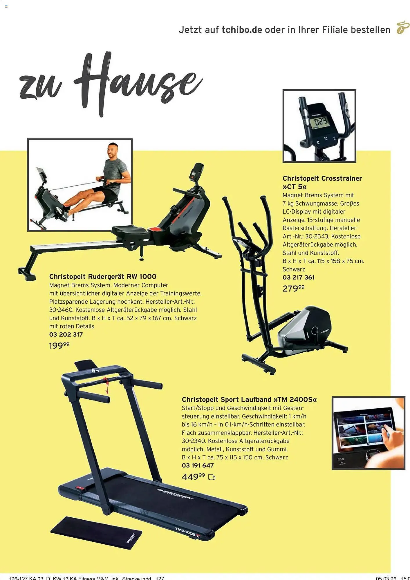 Tchibo Prospekt von 24. März bis 31. Mai 2026 - Prospekt seite 127