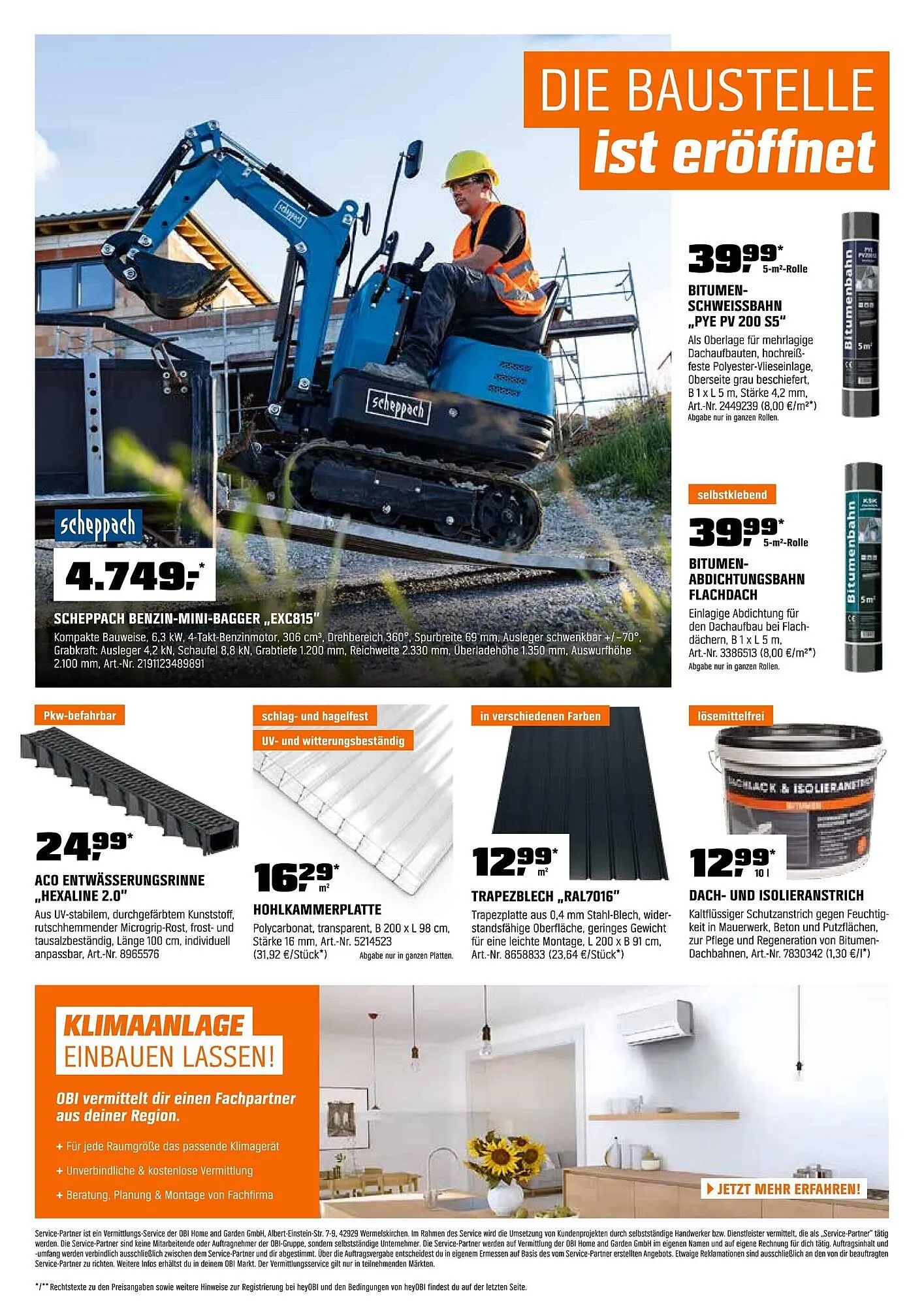 OBI Prospekt von 1. März bis 31. März 2026 - Prospekt seite 17