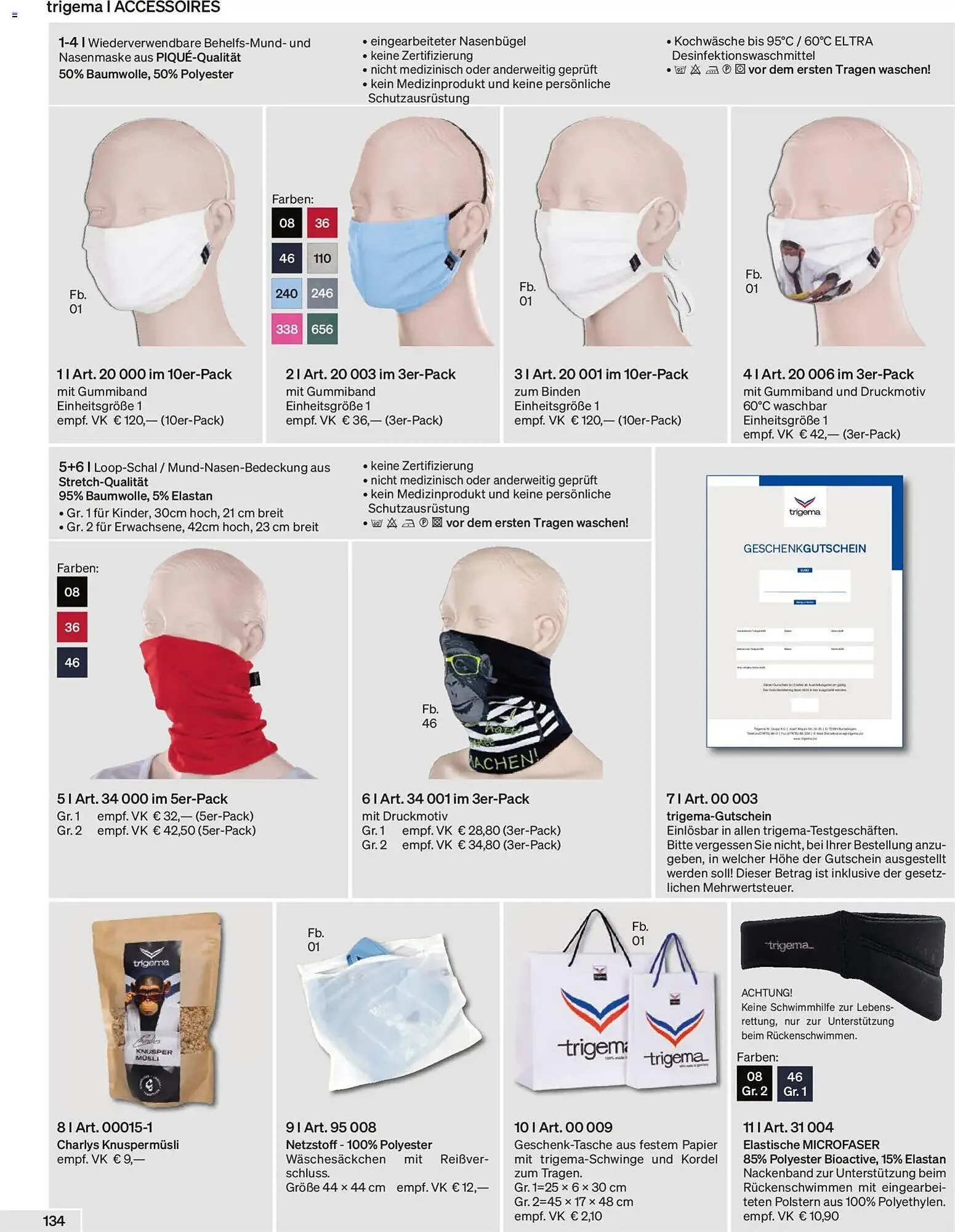 Trigema Prospekt von 1. Februar bis 31. August 2026 - Prospekt seite 134