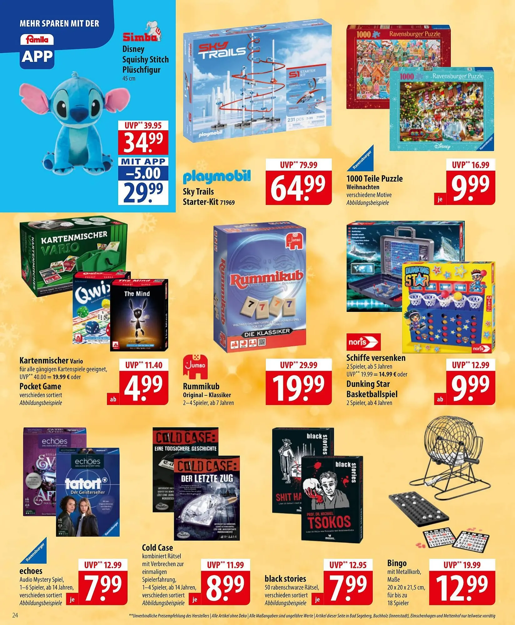 Famila Nord Ost Prospekt von 8. Dezember bis 13. Dezember 2025 - Prospekt seite 24