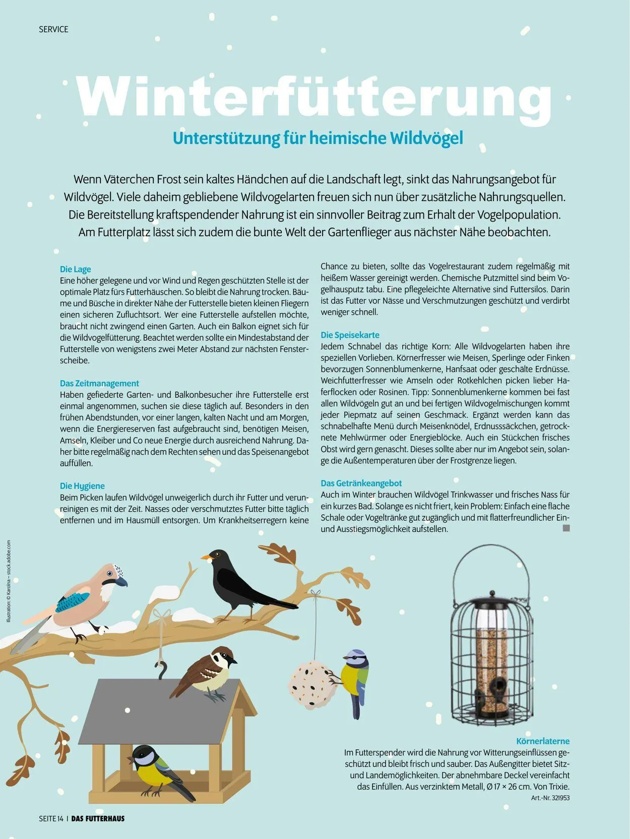 Futterhaus Aktueller Prospekt von 1. Dezember bis 31. Dezember 2025 - Prospekt seite 14