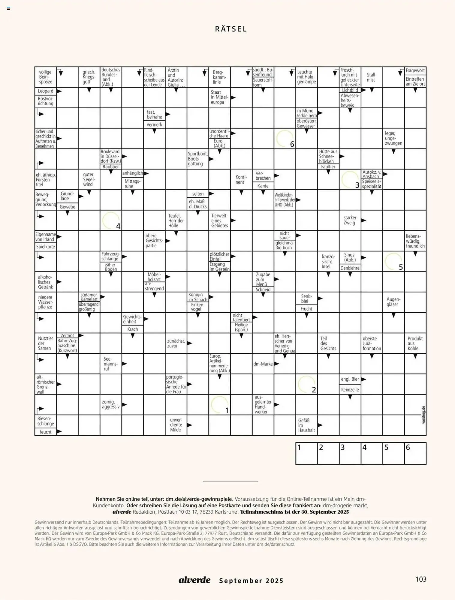 dm drogerie Magazin von 1. September bis 30. September 2025 - Prospekt seite 103