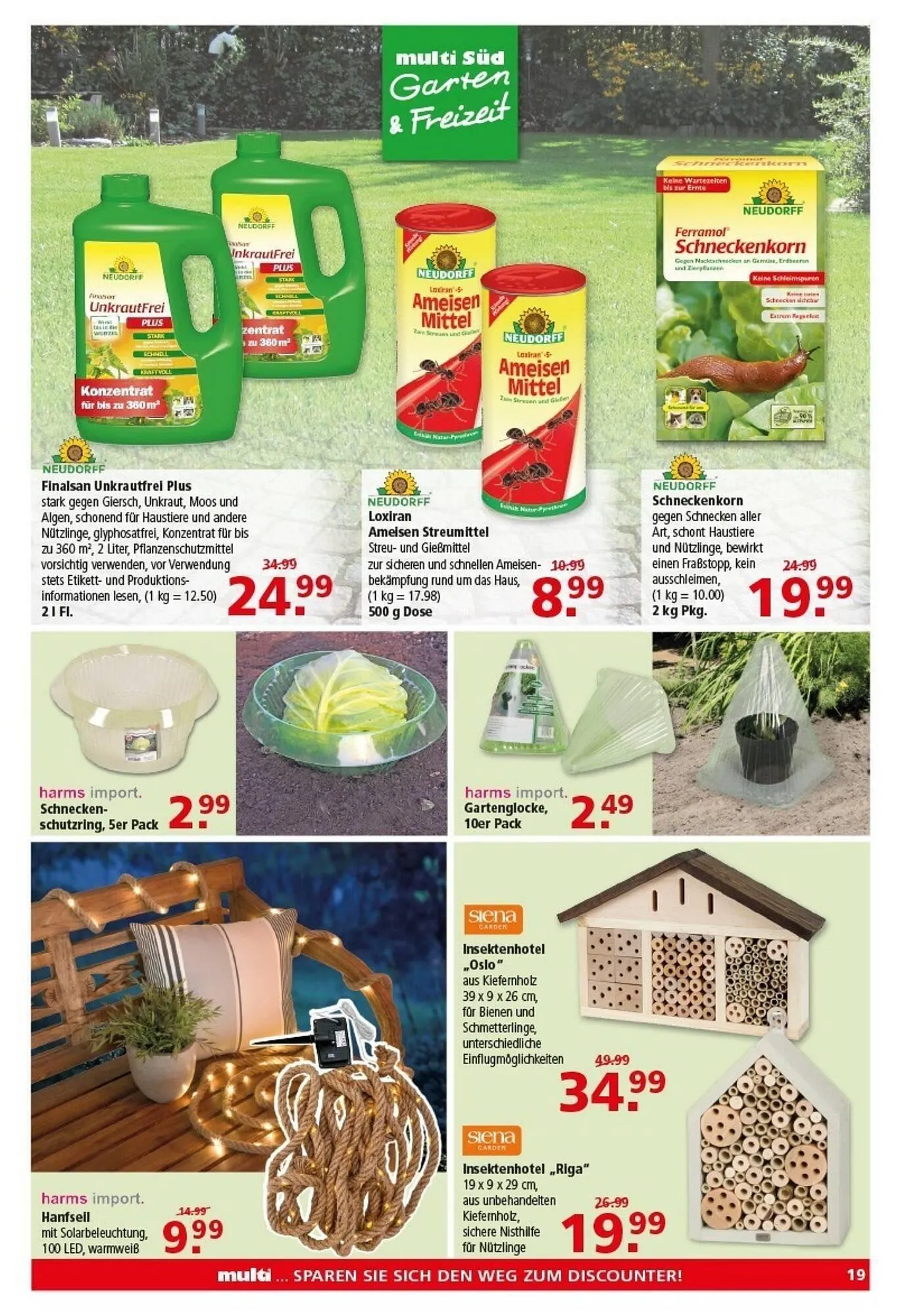 Multi Markt Prospekt von 16. März bis 21. März 2026 - Prospekt seite 19