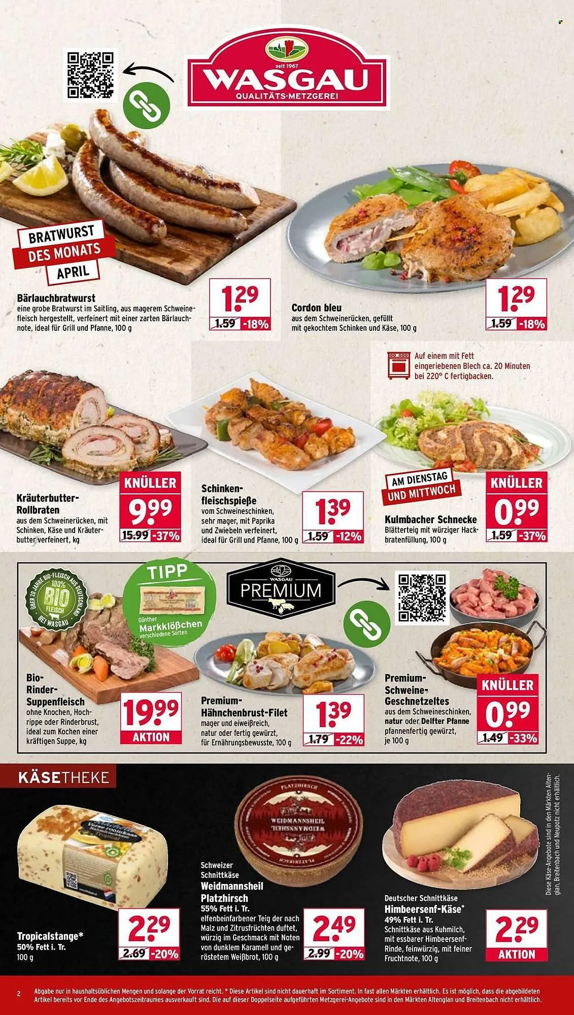 Wasgau Prospekt von 7. April bis 11. April 2026 - Prospekt seite 2