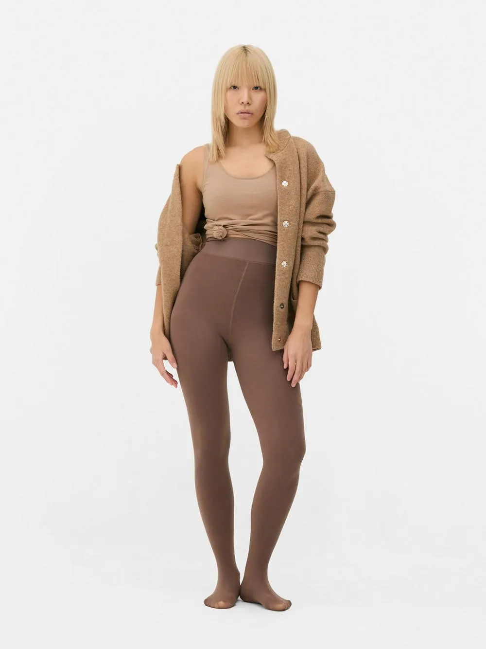 Collants pelúcia veludo