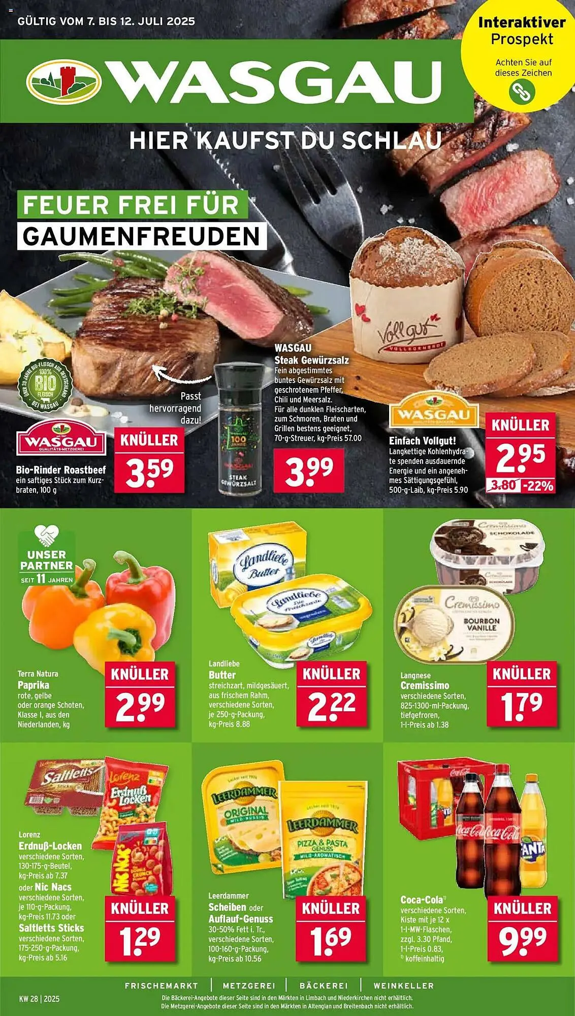 Wasgau Prospekt - 1