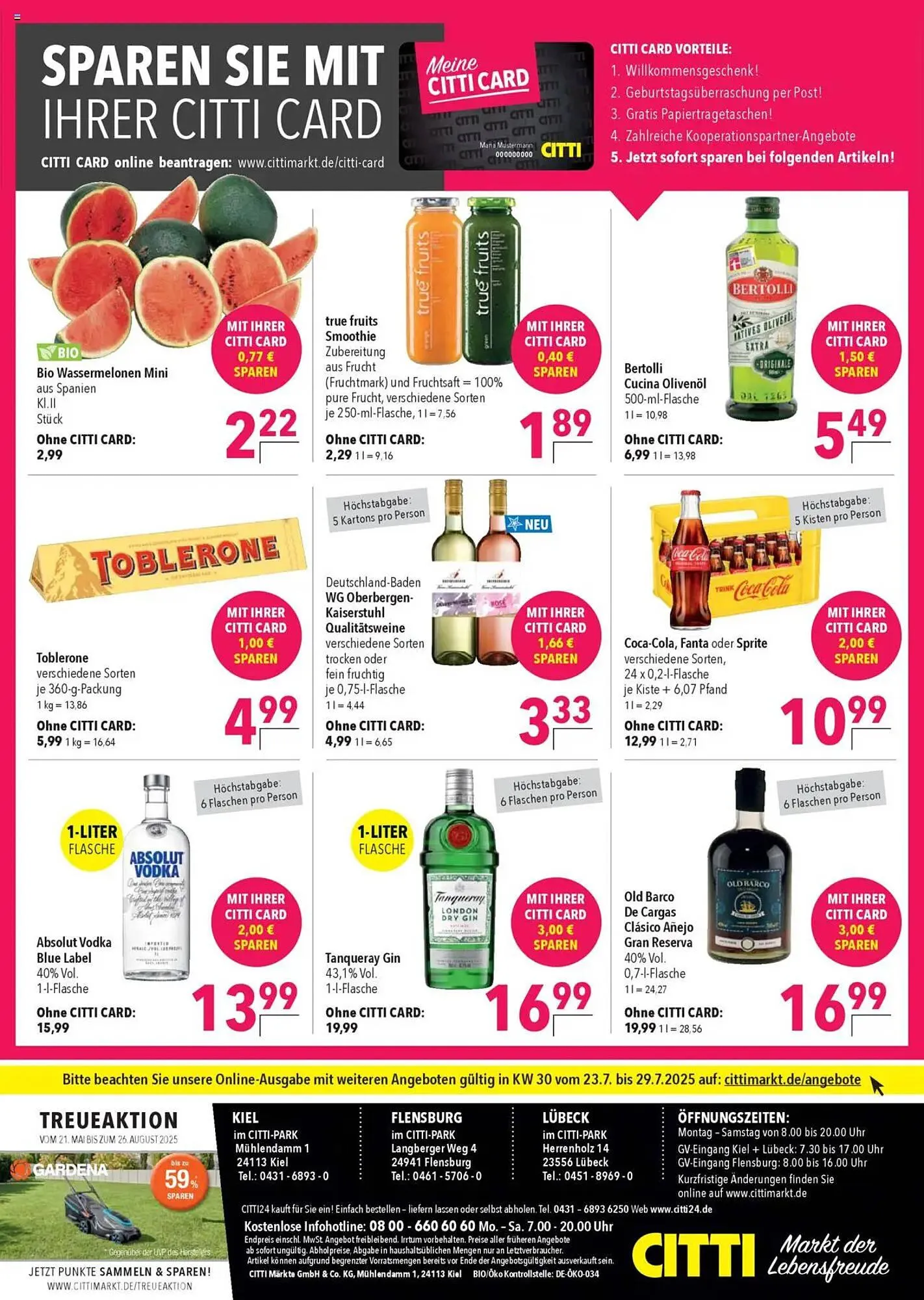 CITTI Markt Prospekt von 23. Juli bis 29. Juli 2025 - Prospekt seite 18