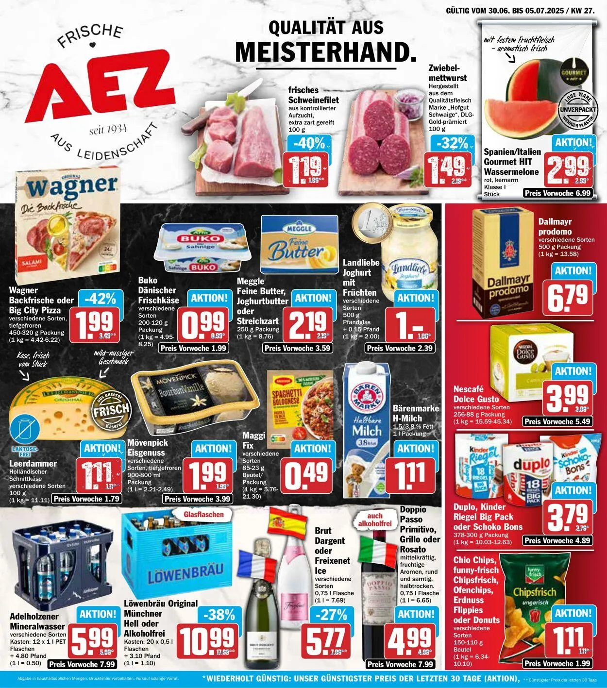 AEZ Aktueller Prospekt - 1