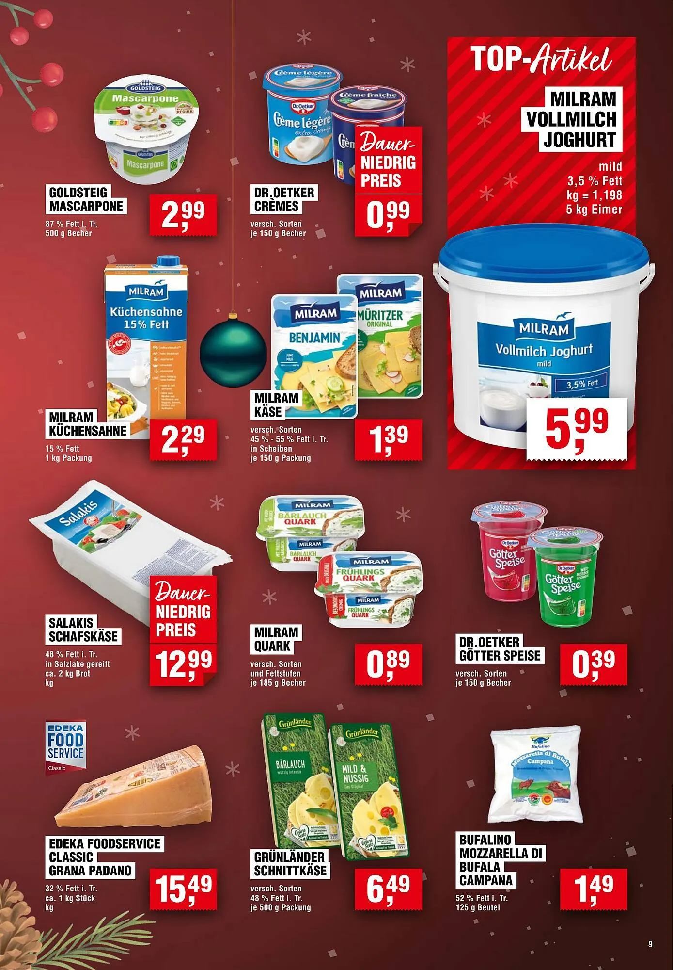 Handelshof Prospekt von 18. Dezember bis 24. Dezember 2025 - Prospekt seite 9