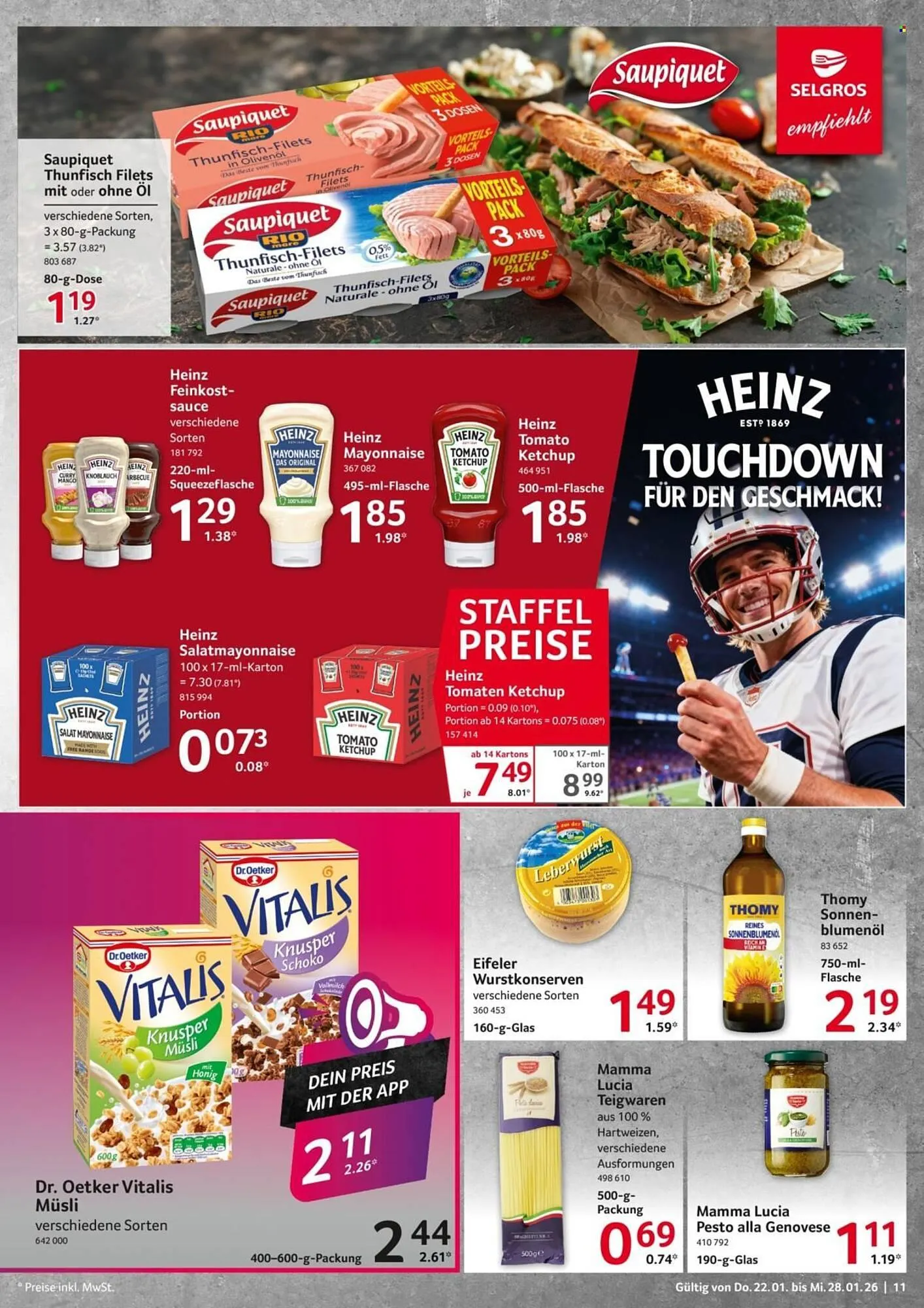 Selgros Prospekt von 22. Januar bis 28. Januar 2026 - Prospekt seite 11