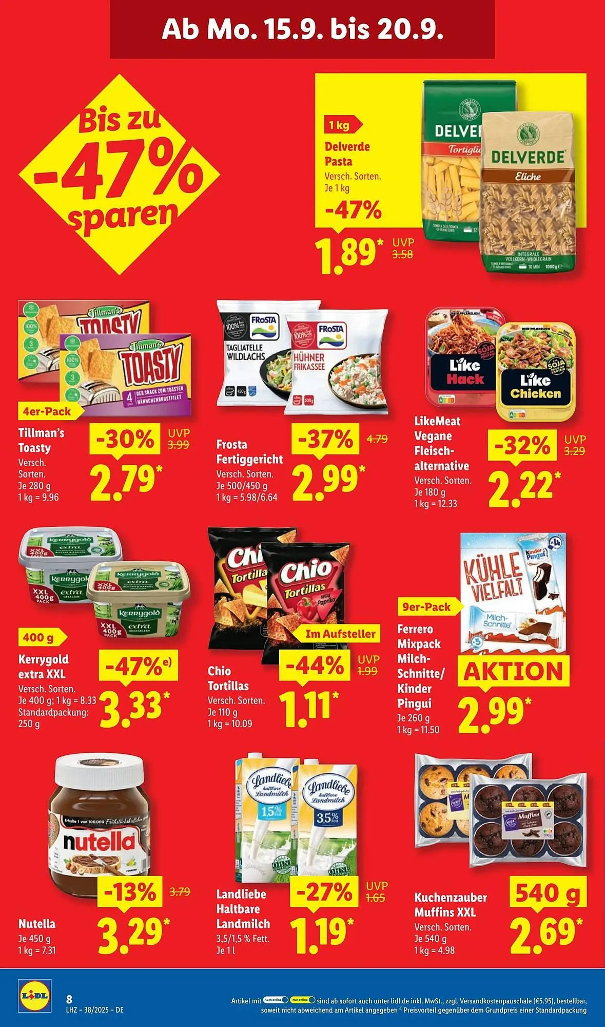 Lidl Prospekt von 15. September bis 21. September 2025 - Prospekt seite 16