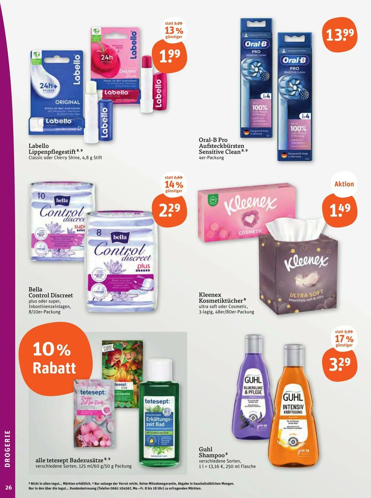 Tegut Aktueller Prospekt von 27. Oktober bis 2. November 2025 - Prospekt seite 28