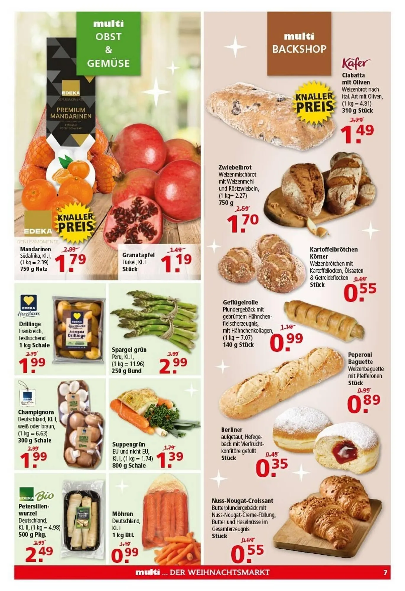 Multi Markt Prospekt von 22. Dezember bis 27. Dezember 2025 - Prospekt seite 7