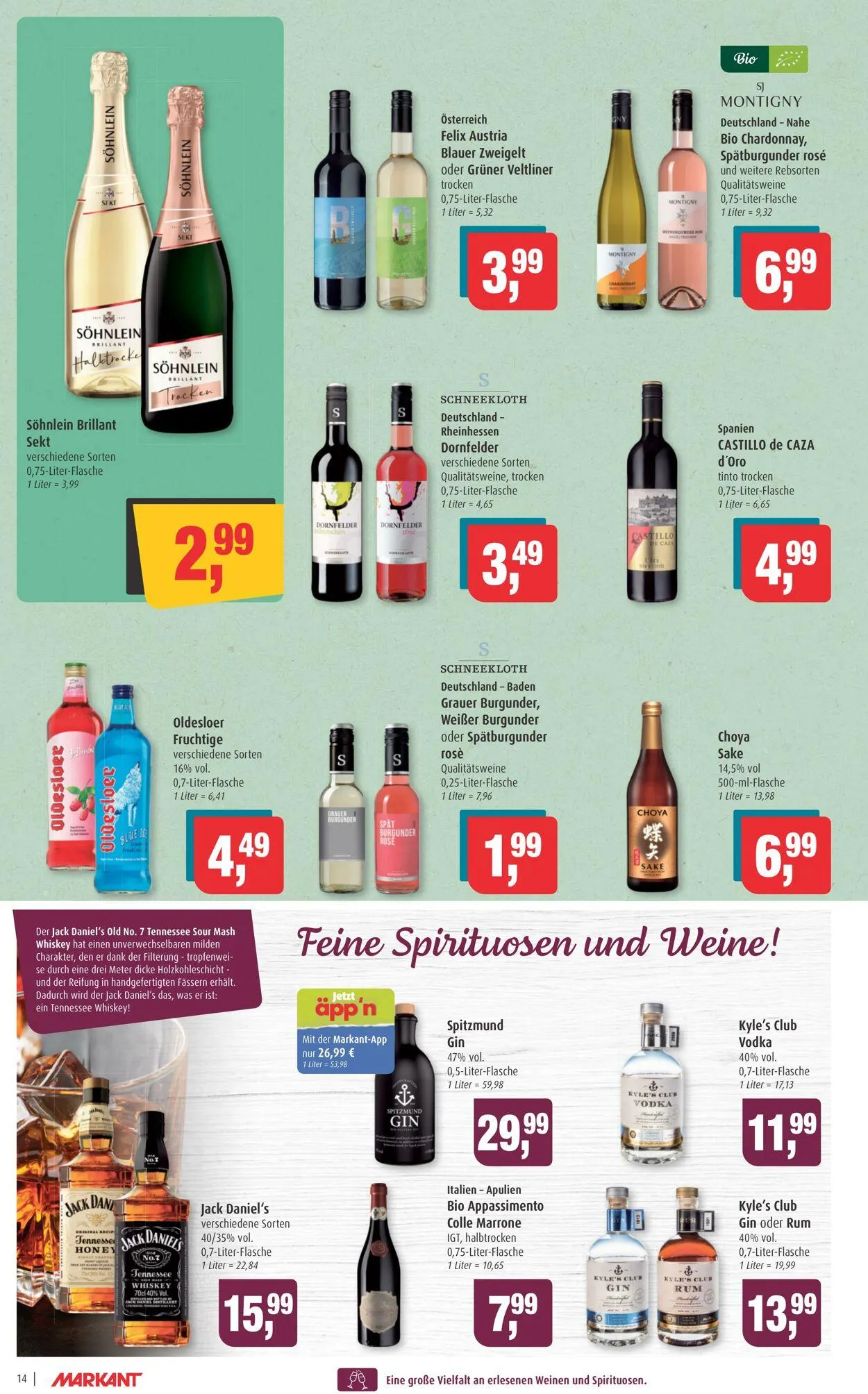 Markant Aktueller Prospekt von 2. August bis 16. August 2025 - Prospekt seite 14