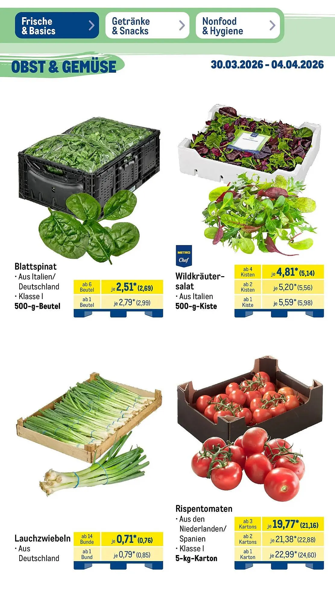 METRO Prospekt von 29. März bis 4. April 2026 - Prospekt seite 11