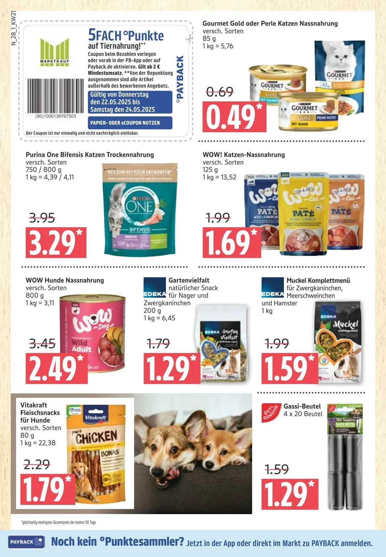 Marktkauf Aktueller Prospekt von 19. Mai bis 24. Mai 2025 - Prospekt seite 28