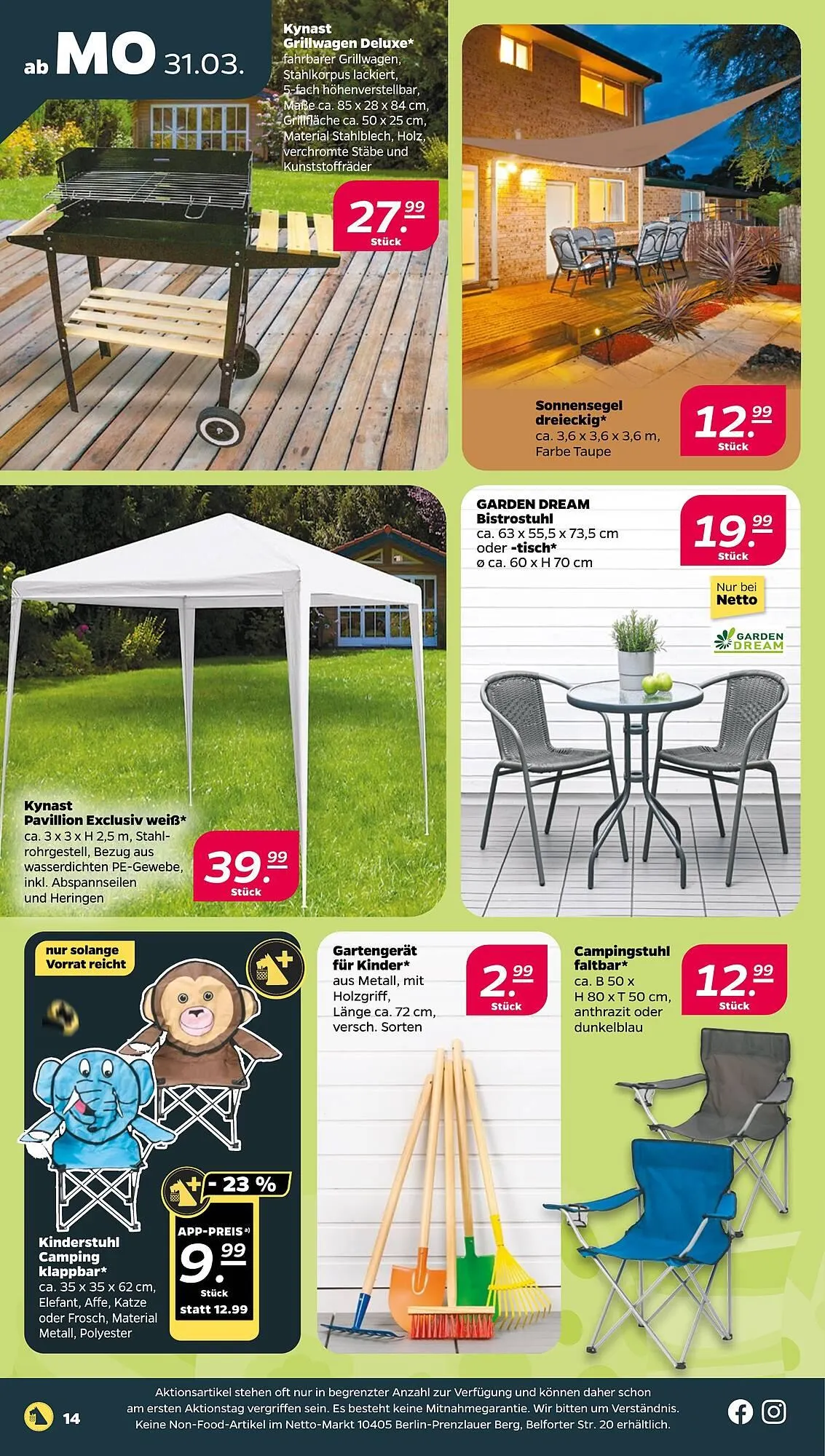 NETTO Prospekt von 31. März bis 5. April 2025 - Prospekt seite 14