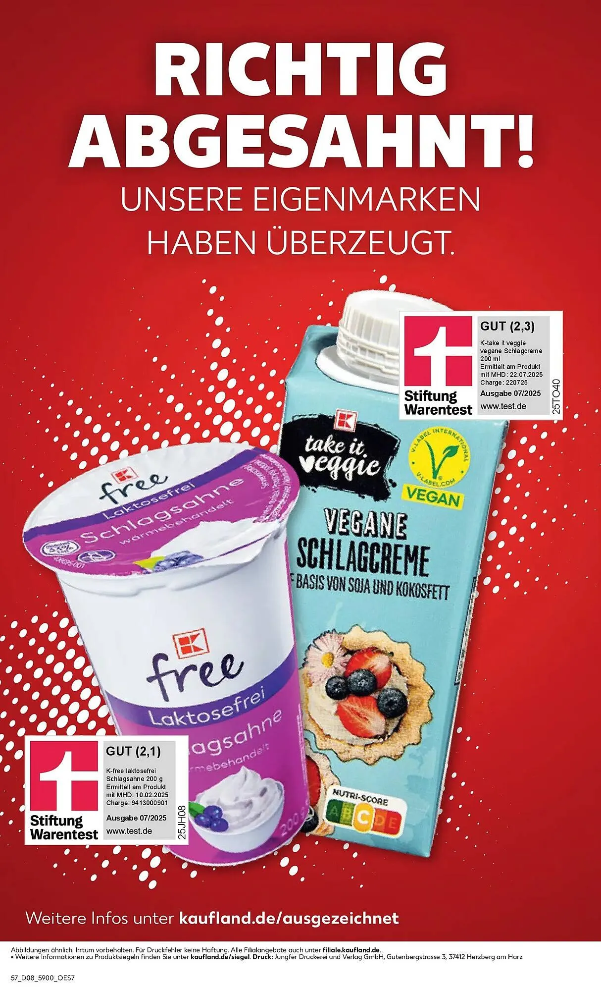 Kaufland Prospekt von 22. Februar bis 25. Februar 2026 - Prospekt seite 57
