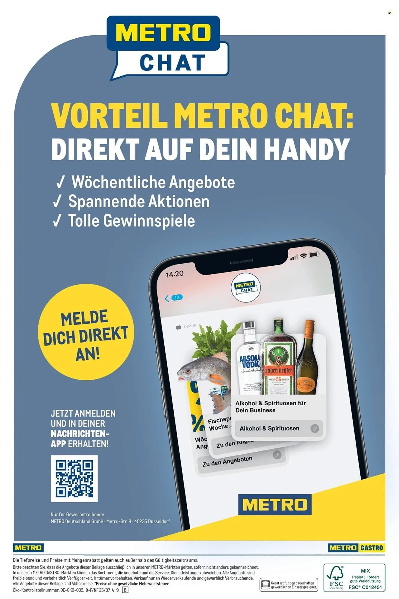 METRO Prospekt von 1. August bis 31. August 2025 - Prospekt seite 20