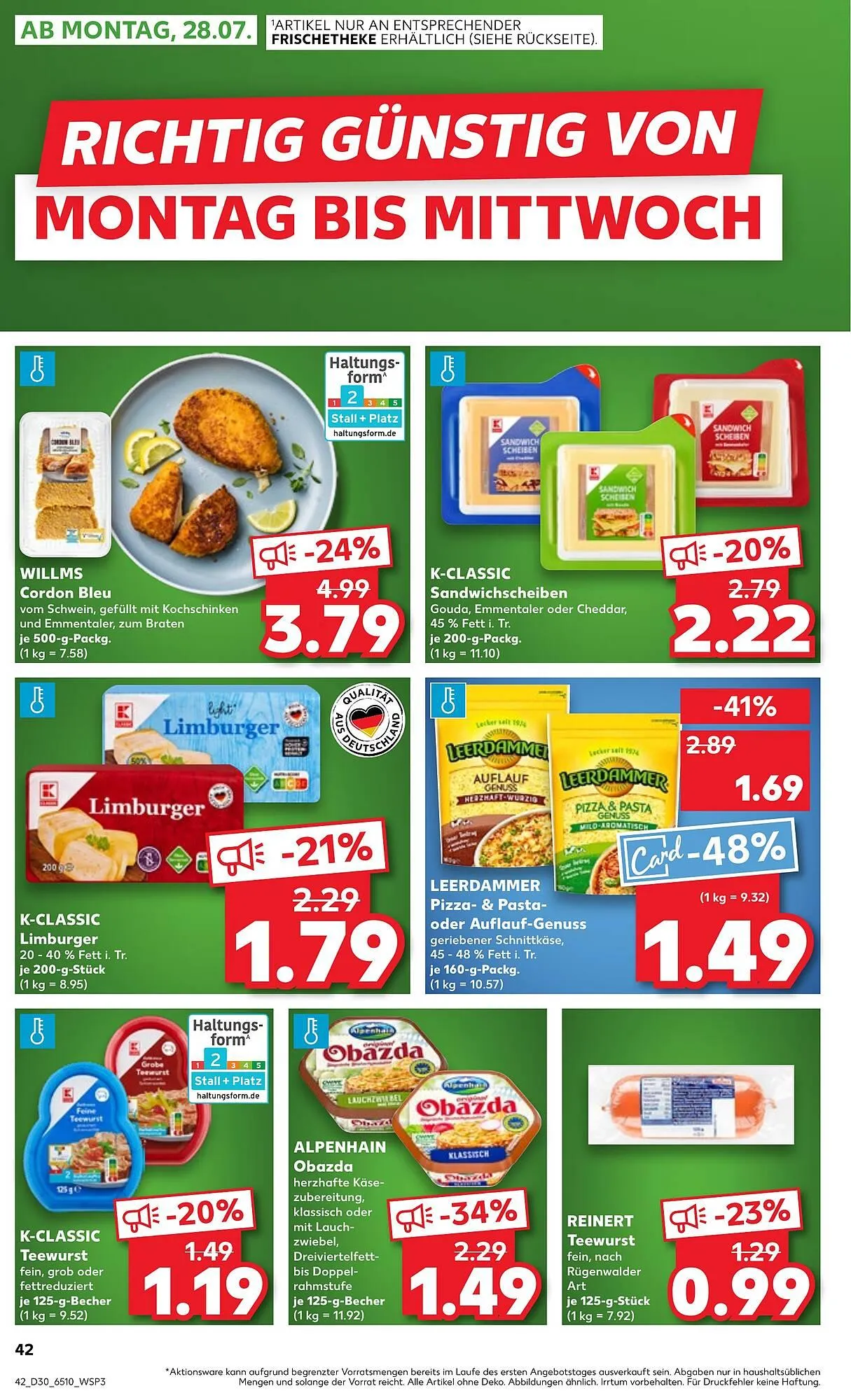 Kaufland Prospekt von 24. Juli bis 30. Juli 2025 - Prospekt seite 42