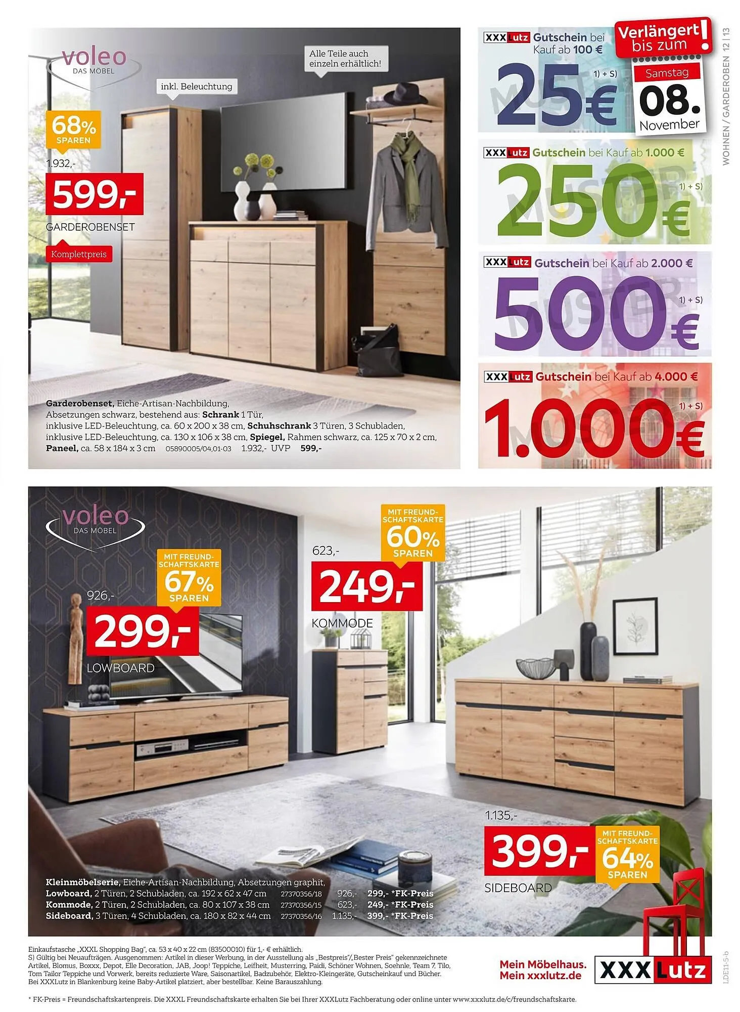 XXXLutz Prospekt von 3. November bis 16. November 2025 - Prospekt seite 13