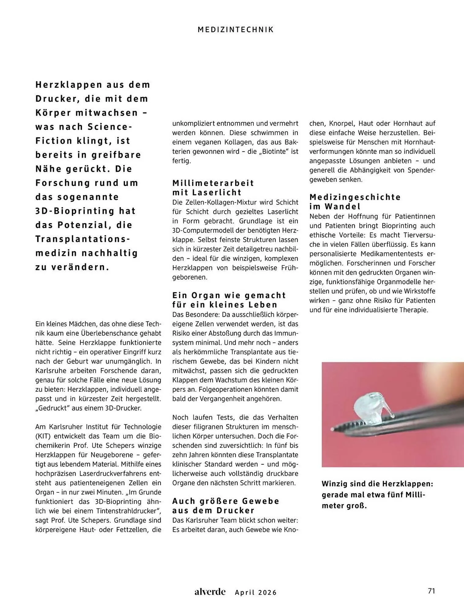 Dm drogerie Magazin von 1. April bis 30. April 2026 - Prospekt seite 71