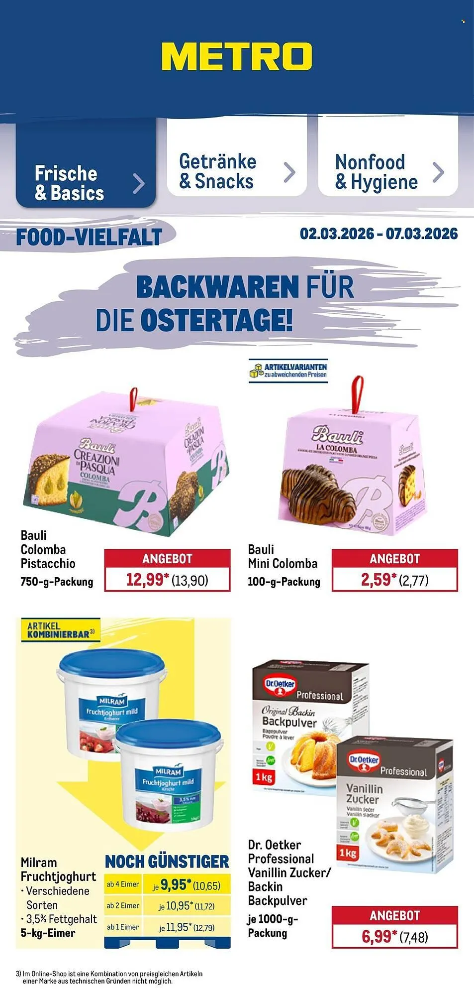 METRO Prospekt von 2. März bis 7. März 2026 - Prospekt seite 22
