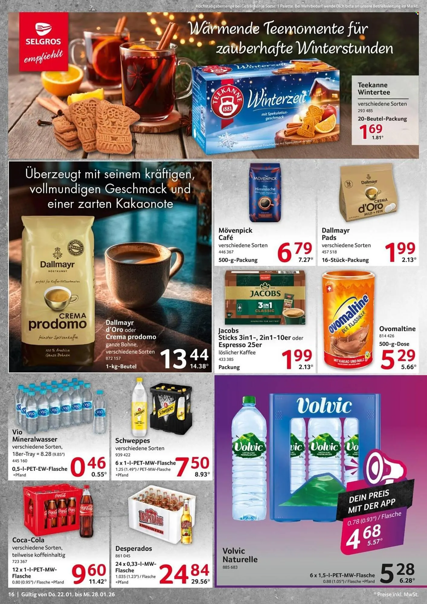 Selgros Prospekt von 22. Januar bis 28. Januar 2026 - Prospekt seite 16