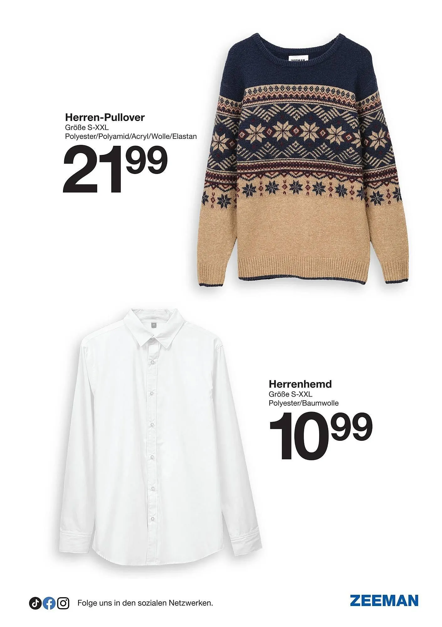 Zeeman Prospekt von 8. November bis 22. November 2025 - Prospekt seite 13