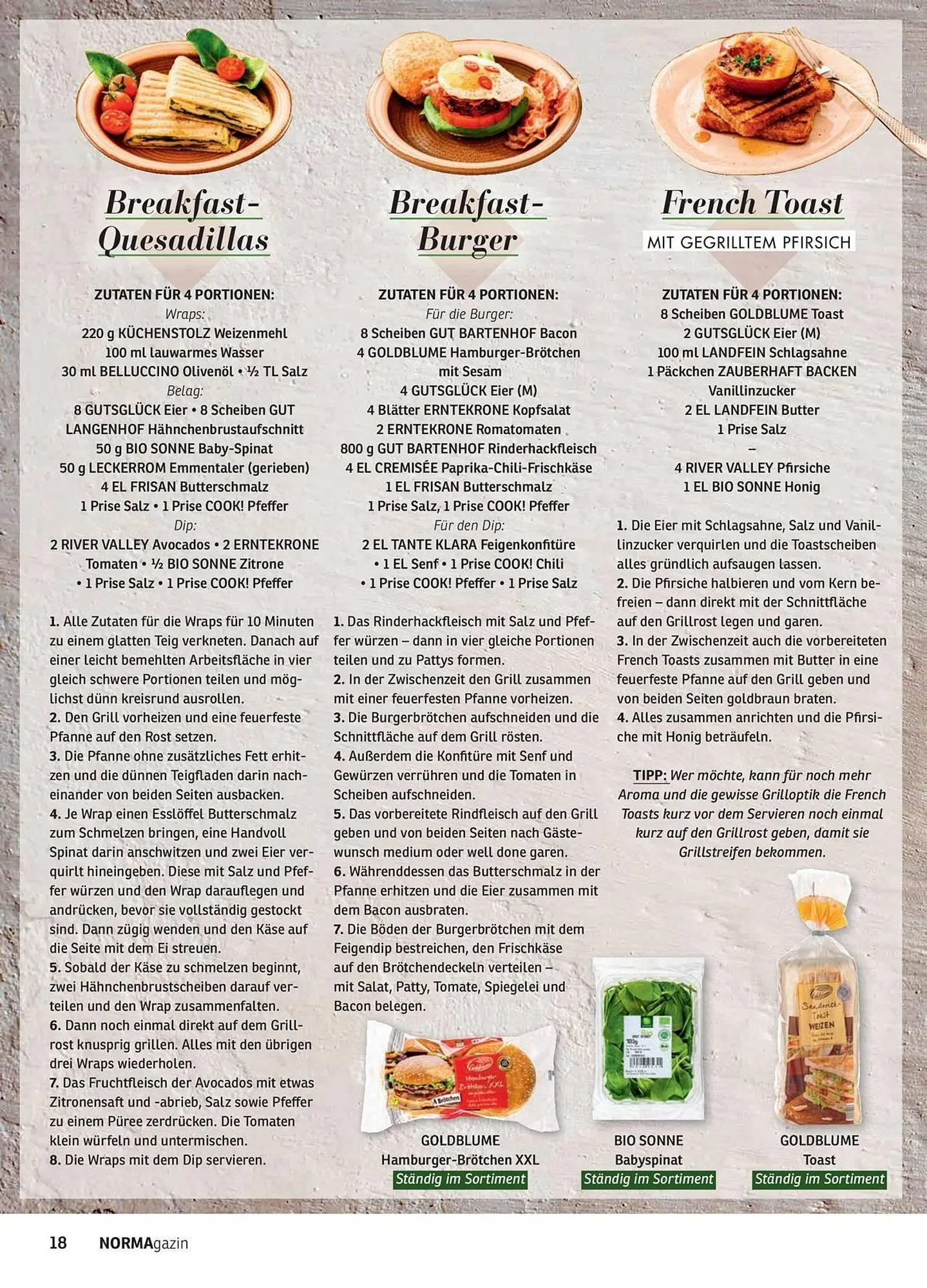 Norma Magazin von 1. Mai bis 30. Juni 2026 - Prospekt seite 18