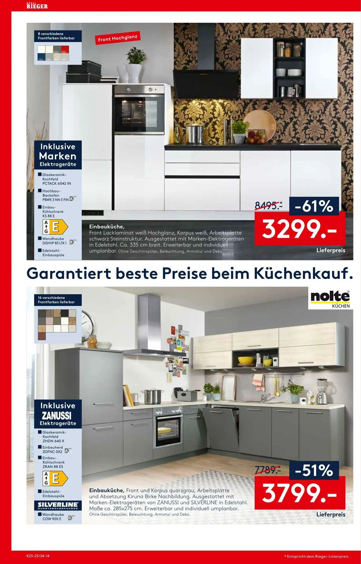 Möbel Rieger Aktueller Prospekt von 20. Mai bis 3. Juni 2026 - Prospekt seite 14