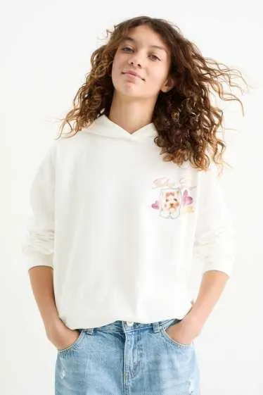 Dog, cat and bunny rabbit - hoodie