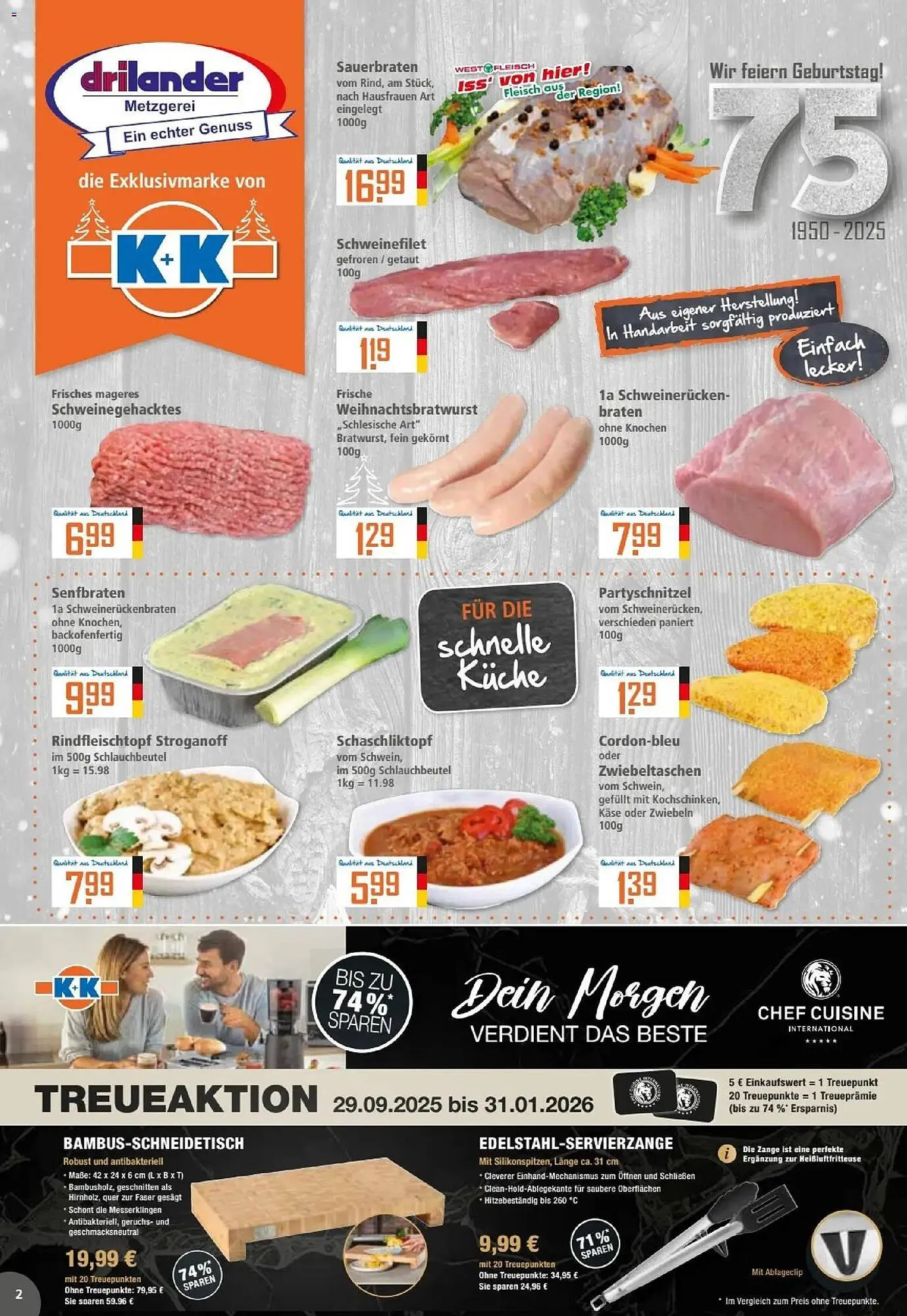 Klaas und Kock Prospekt von 1. Dezember bis 6. Dezember 2025 - Prospekt seite 2