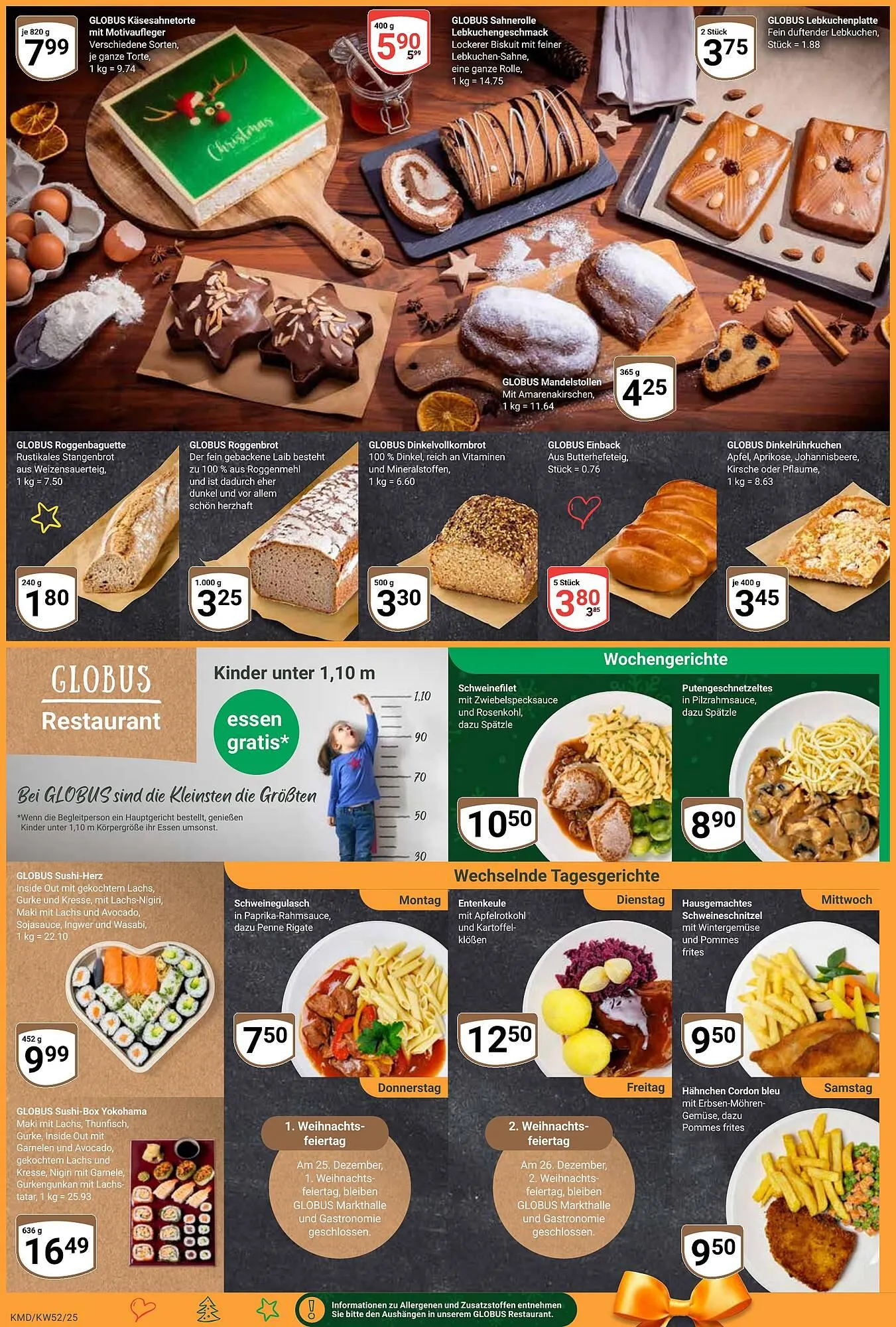Globus Prospekt von 22. Dezember bis 27. Dezember 2025 - Prospekt seite 3