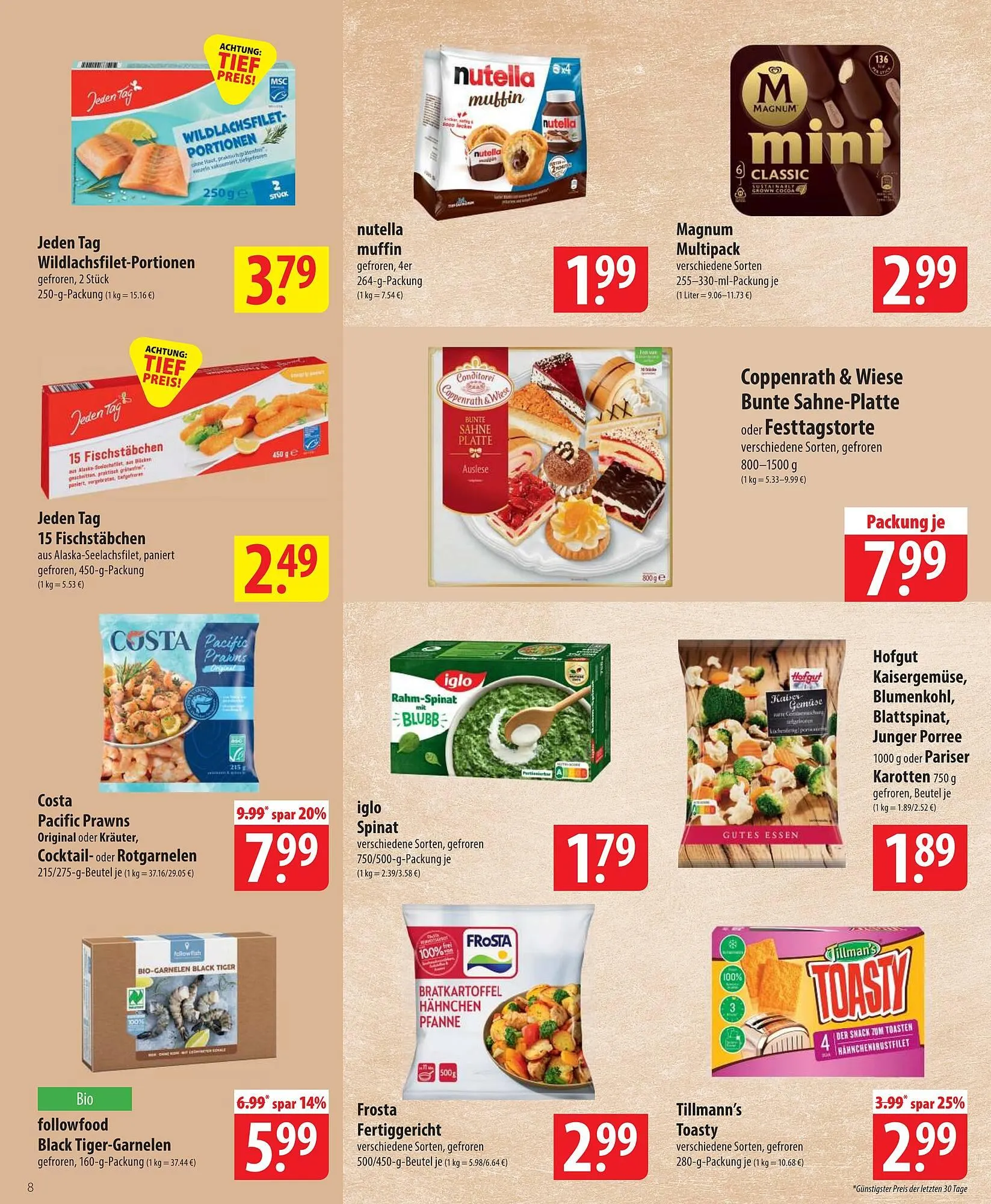 Famila Nord Ost Prospekt von 23. März bis 28. März 2026 - Prospekt seite 8