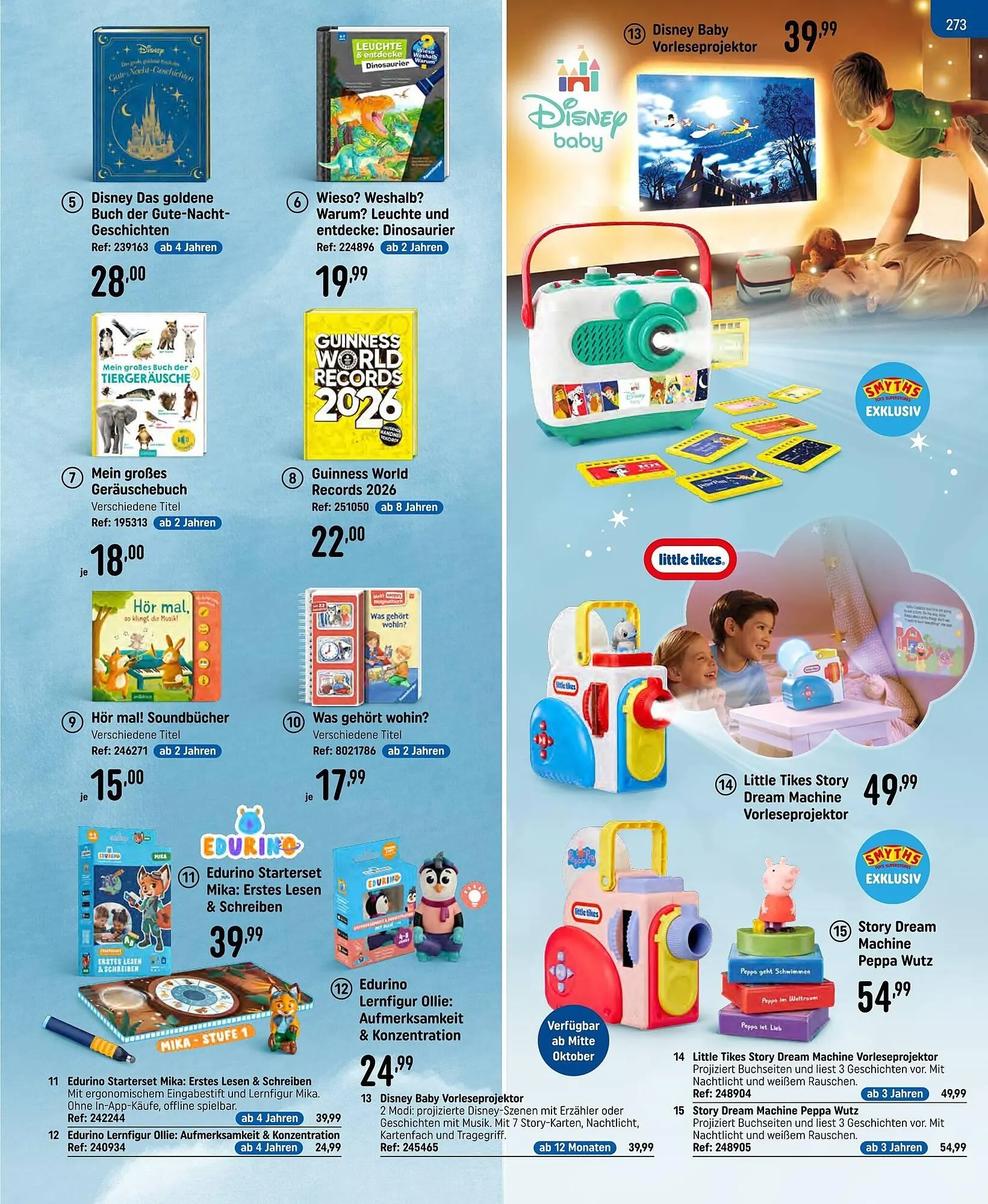 Smyths Toys Prospekt von 28. Oktober bis 14. Dezember 2025 - Prospekt seite 273
