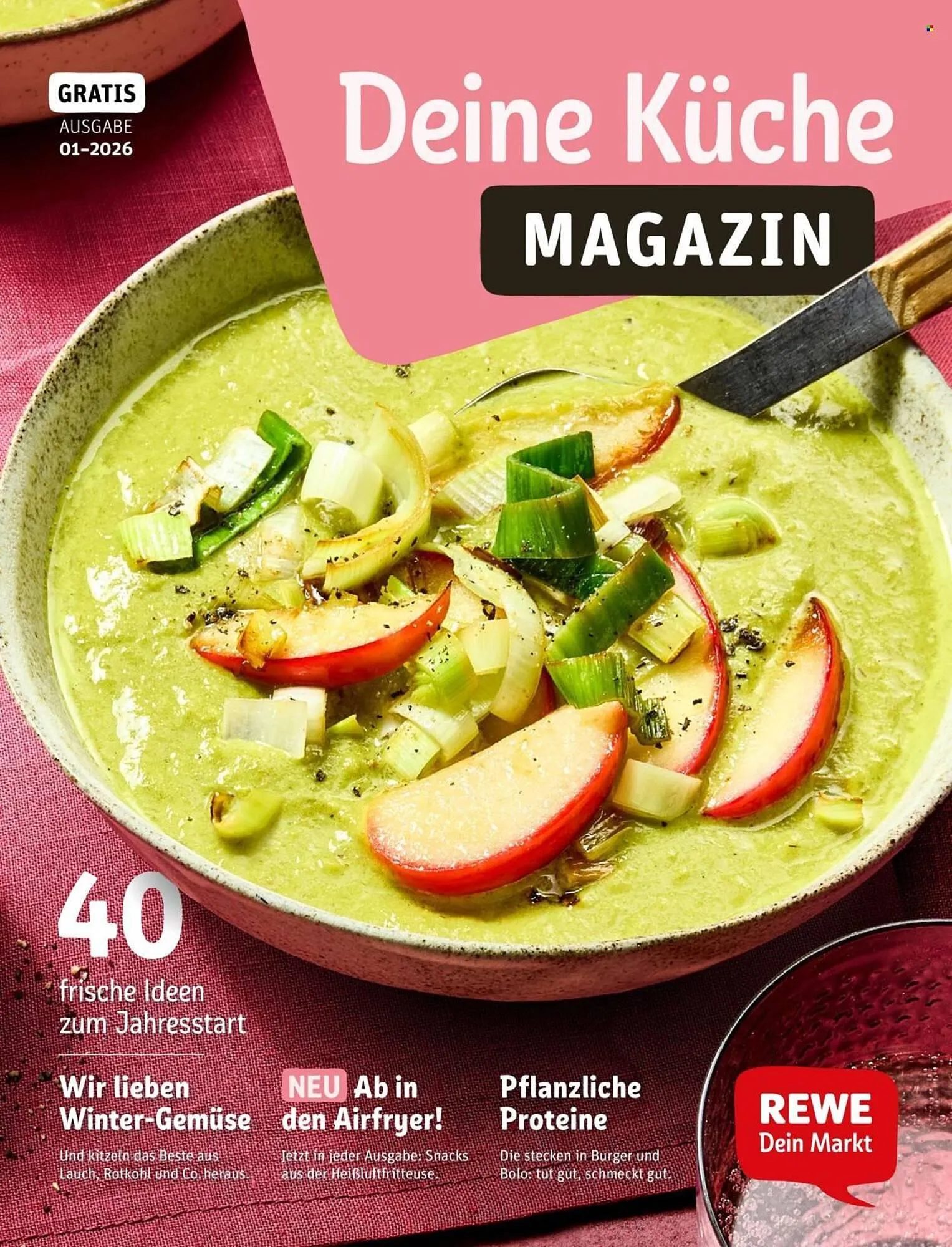 REWE Magazin von 14. Januar bis 22. Januar 2026 - Prospekt seite 1