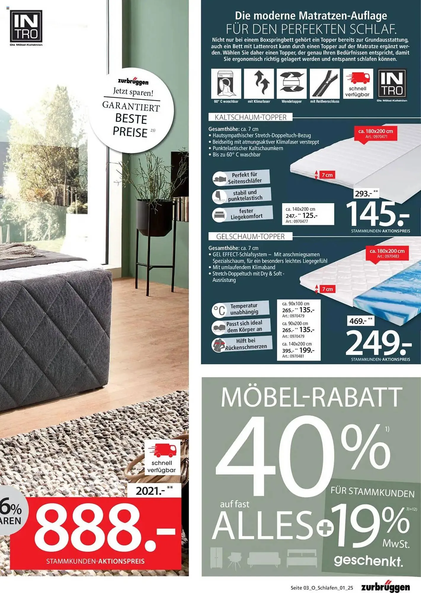 Zurbrüggen Prospekt von 16. Juli bis 31. Oktober 2025 - Prospekt seite 3