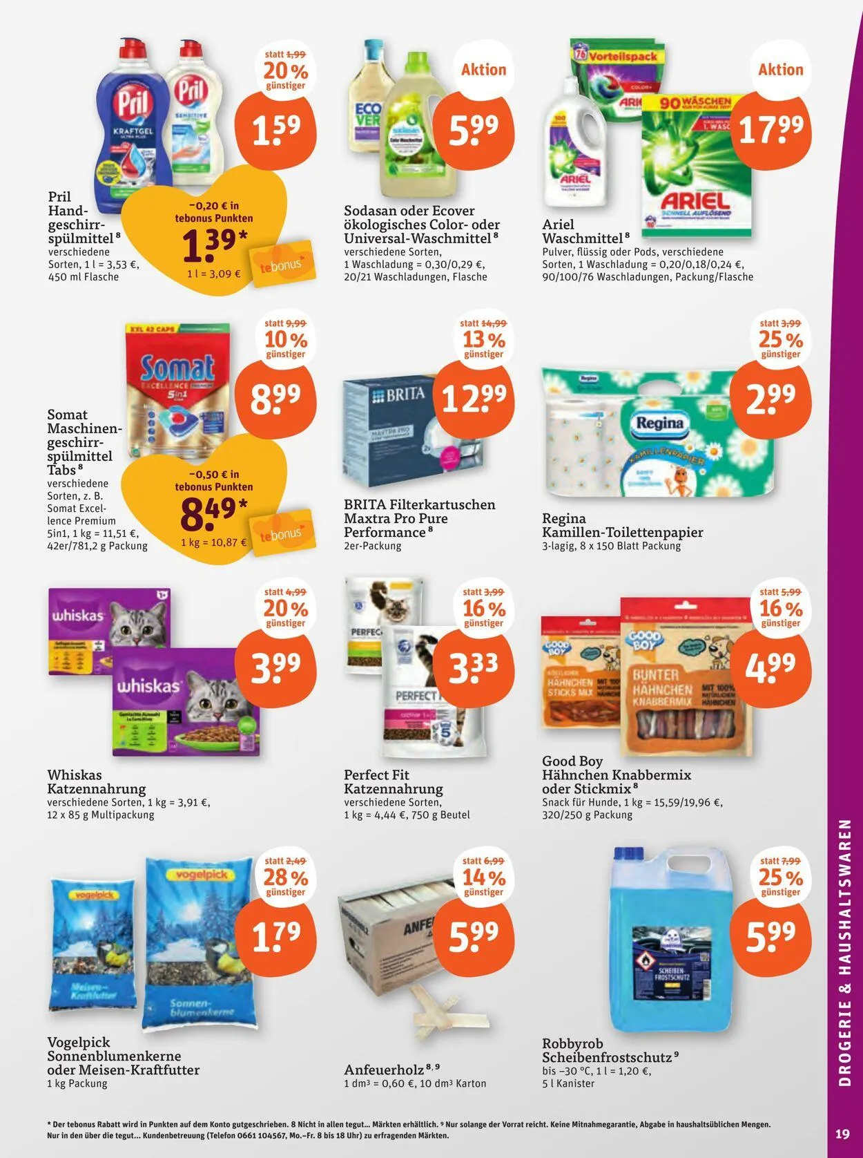 Tegut Aktueller Prospekt von 27. Oktober bis 2. November 2025 - Prospekt seite 21