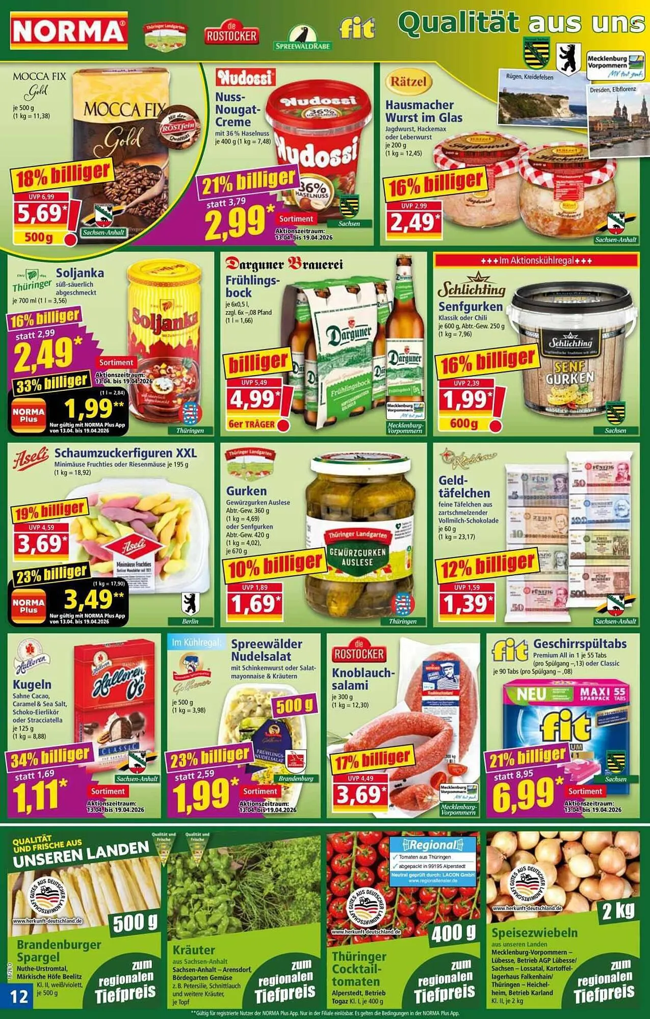 Norma Prospekt von 13. April bis 19. April 2026 - Prospekt seite 12