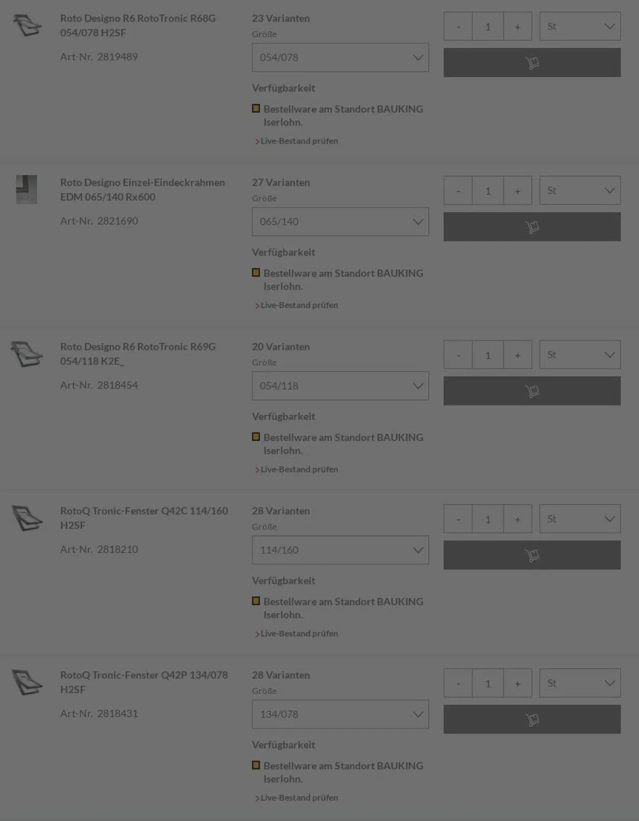 Bauking von 7. Juli bis 16. Juli 2025 - Prospekt seite 6