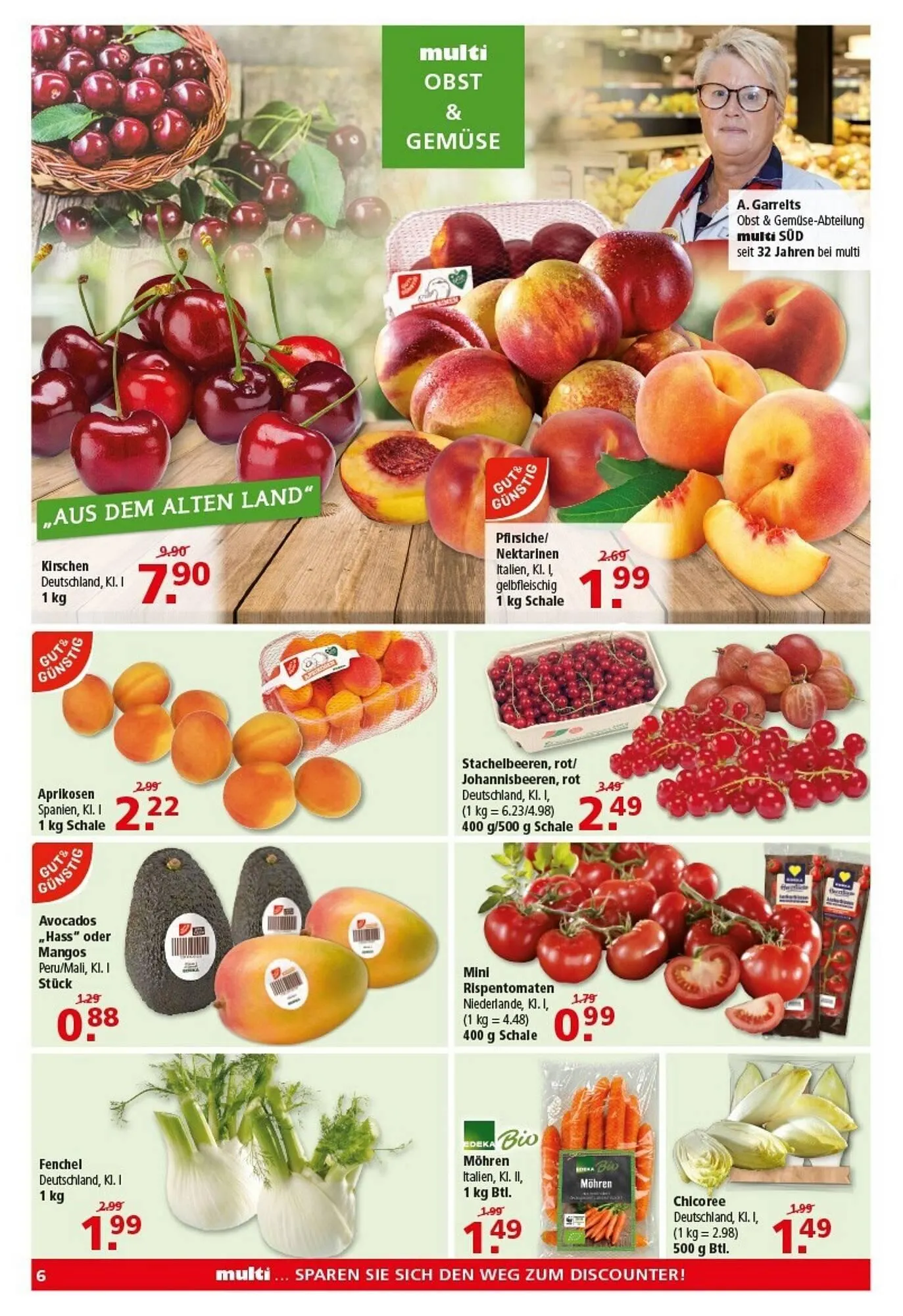 Multi Markt Prospekt von 30. Juni bis 5. Juli 2025 - Prospekt seite 6