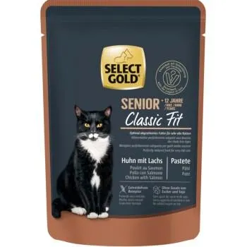 SELECT GOLD Senior +12 Huhn mit Lachs 12x85 g