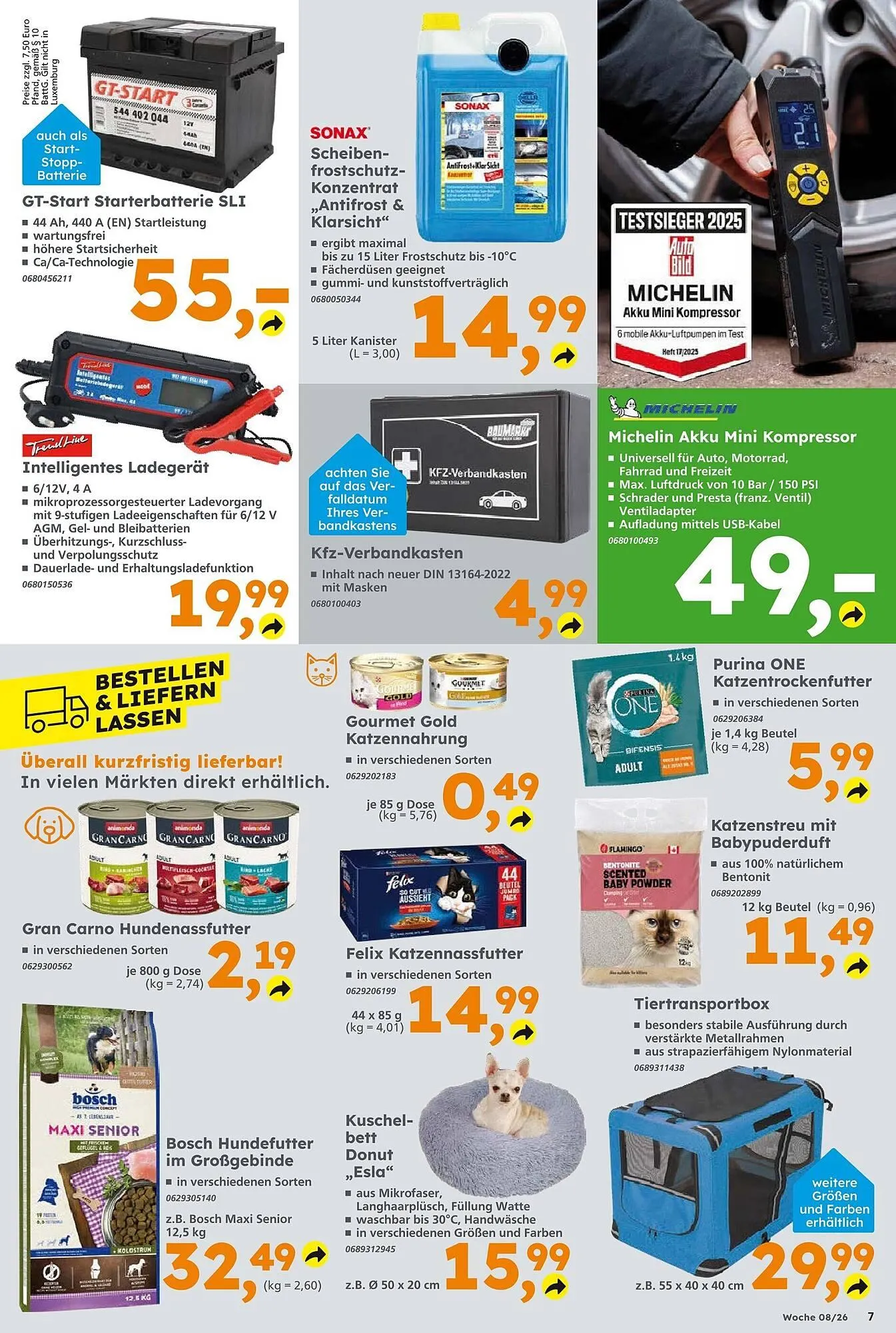 Globus Baumarkt Prospekt von 15. Februar bis 21. Februar 2026 - Prospekt seite 7