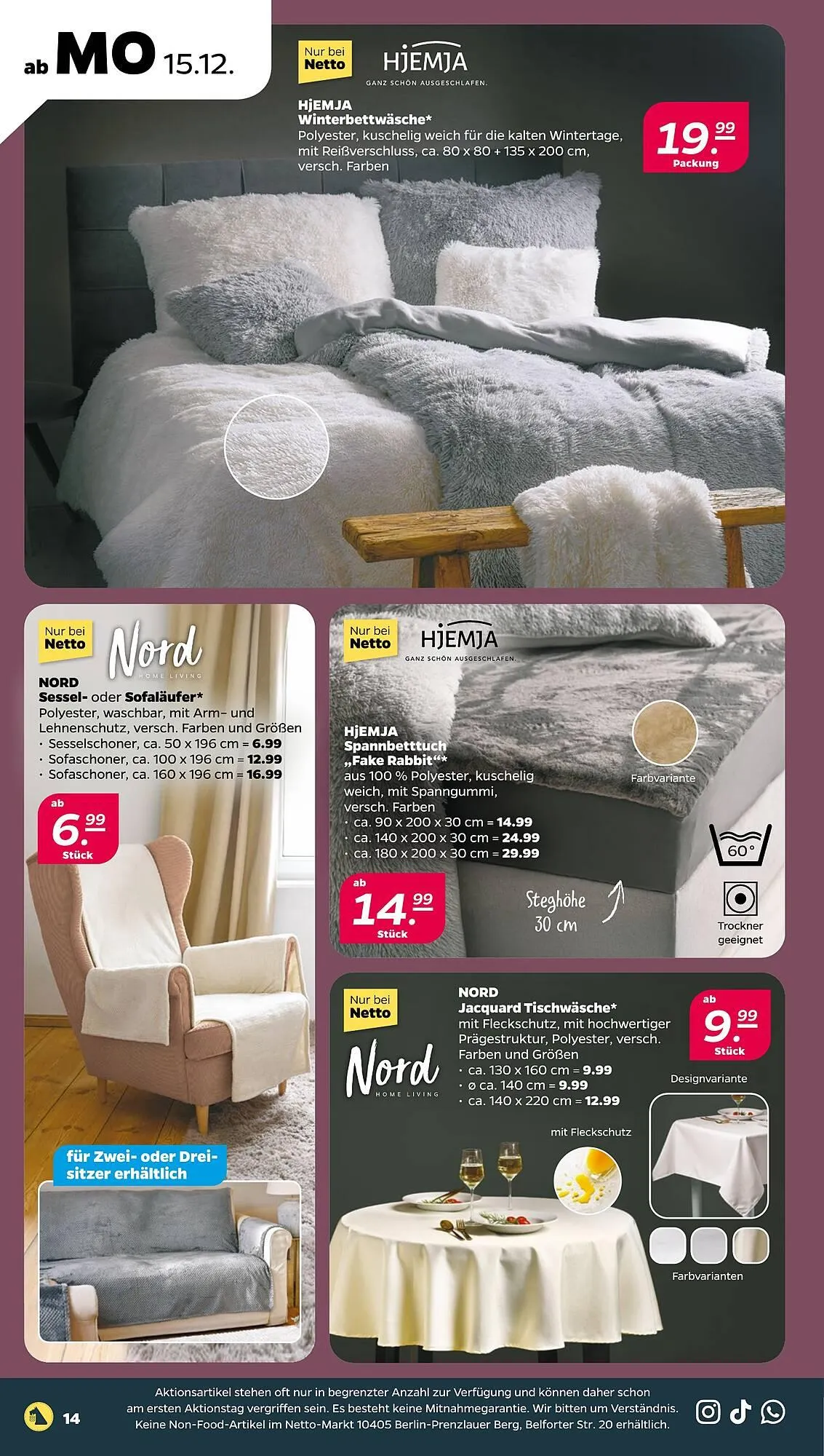 NETTO Prospekt von 15. Dezember bis 20. Dezember 2025 - Prospekt seite 16