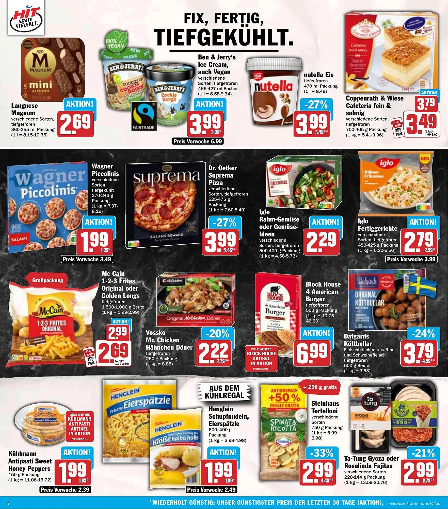 HIT Prospekt von 12. Januar bis 17. Januar 2026 - Prospekt seite 8