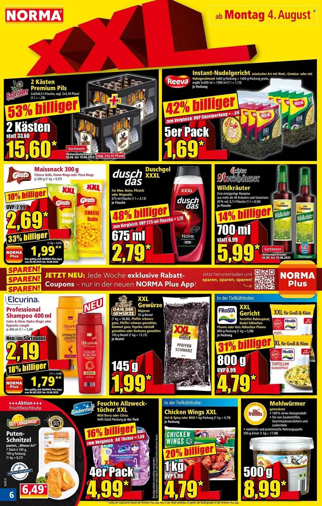 Norma Prospekt von 4. August bis 10. August 2025 - Prospekt seite 6