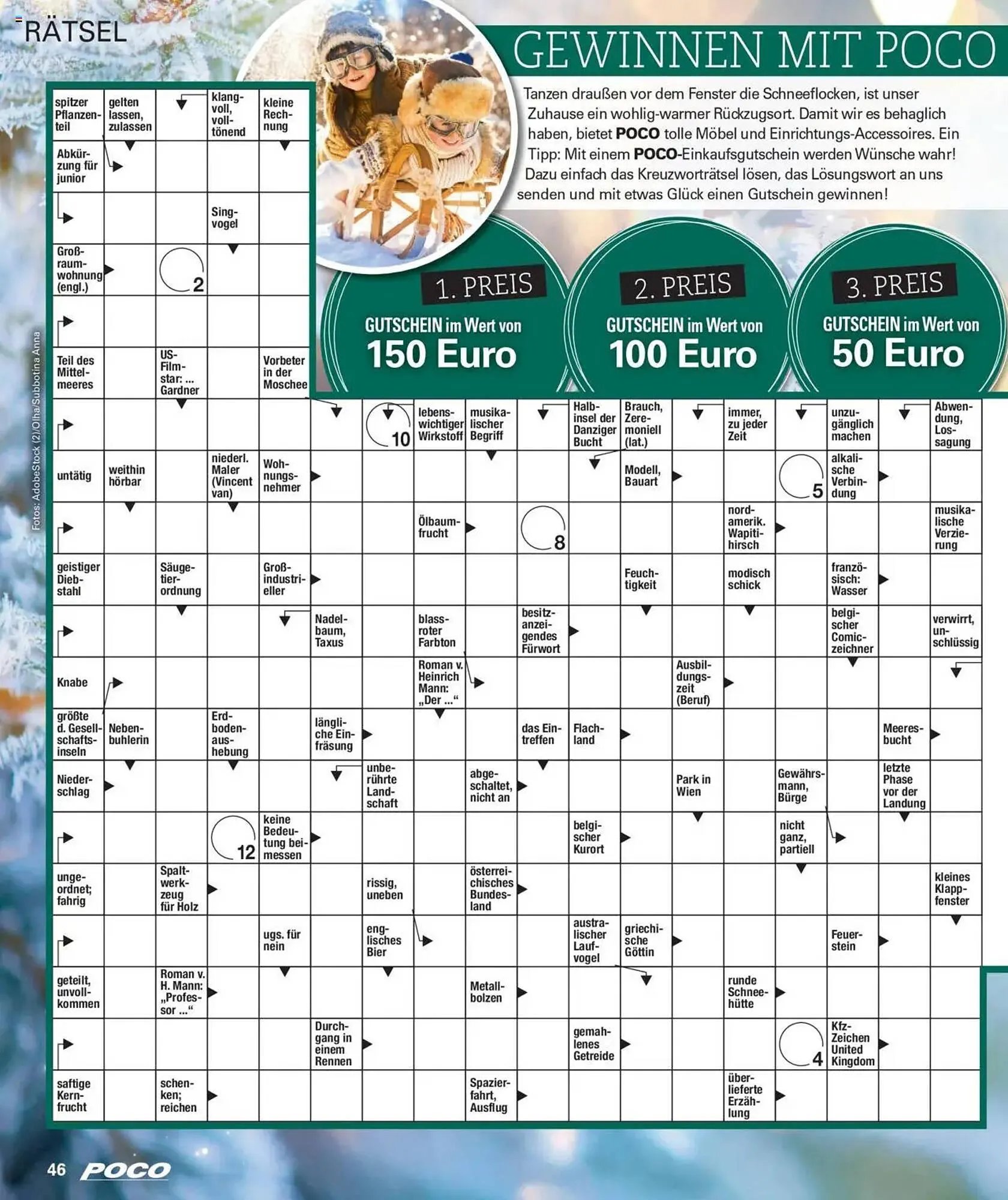 POCO Prospekt von 27. Dezember bis 3. Januar 2026 - Prospekt seite 46